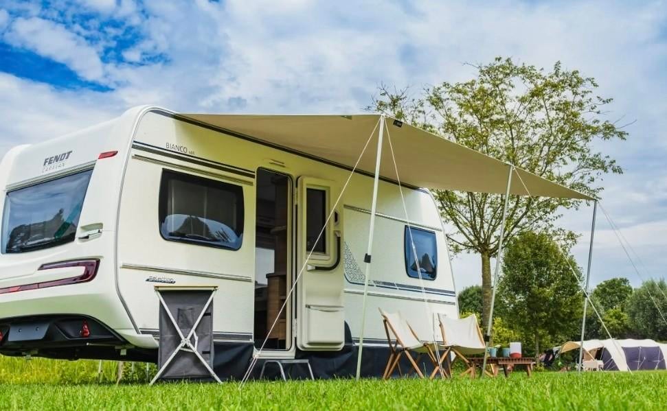 Luifel Reda 350 x 240, Caravans en Kamperen, Ophalen, Zo goed als nieuw