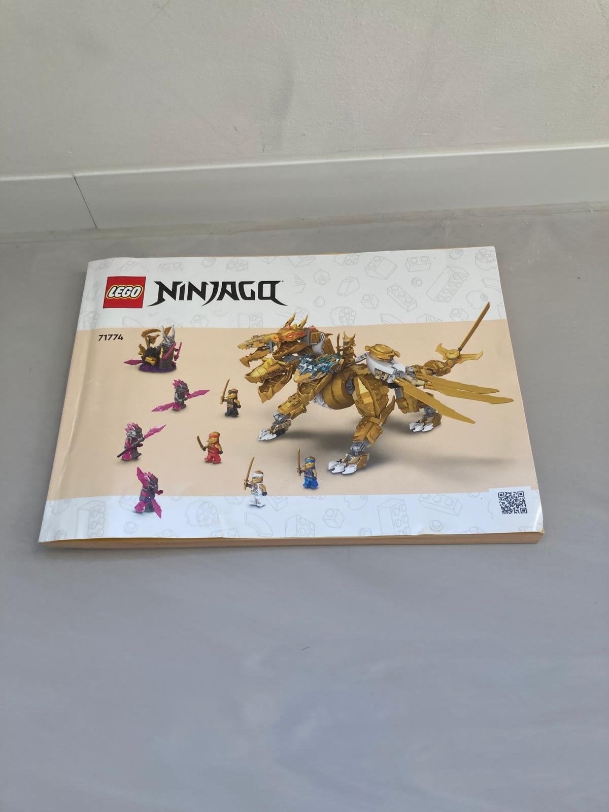 Lego Ninjago 71774 Gouden Drakeridder Lloyd, Lego, Ophalen of Verzenden, Zo goed als nieuw, Compleet