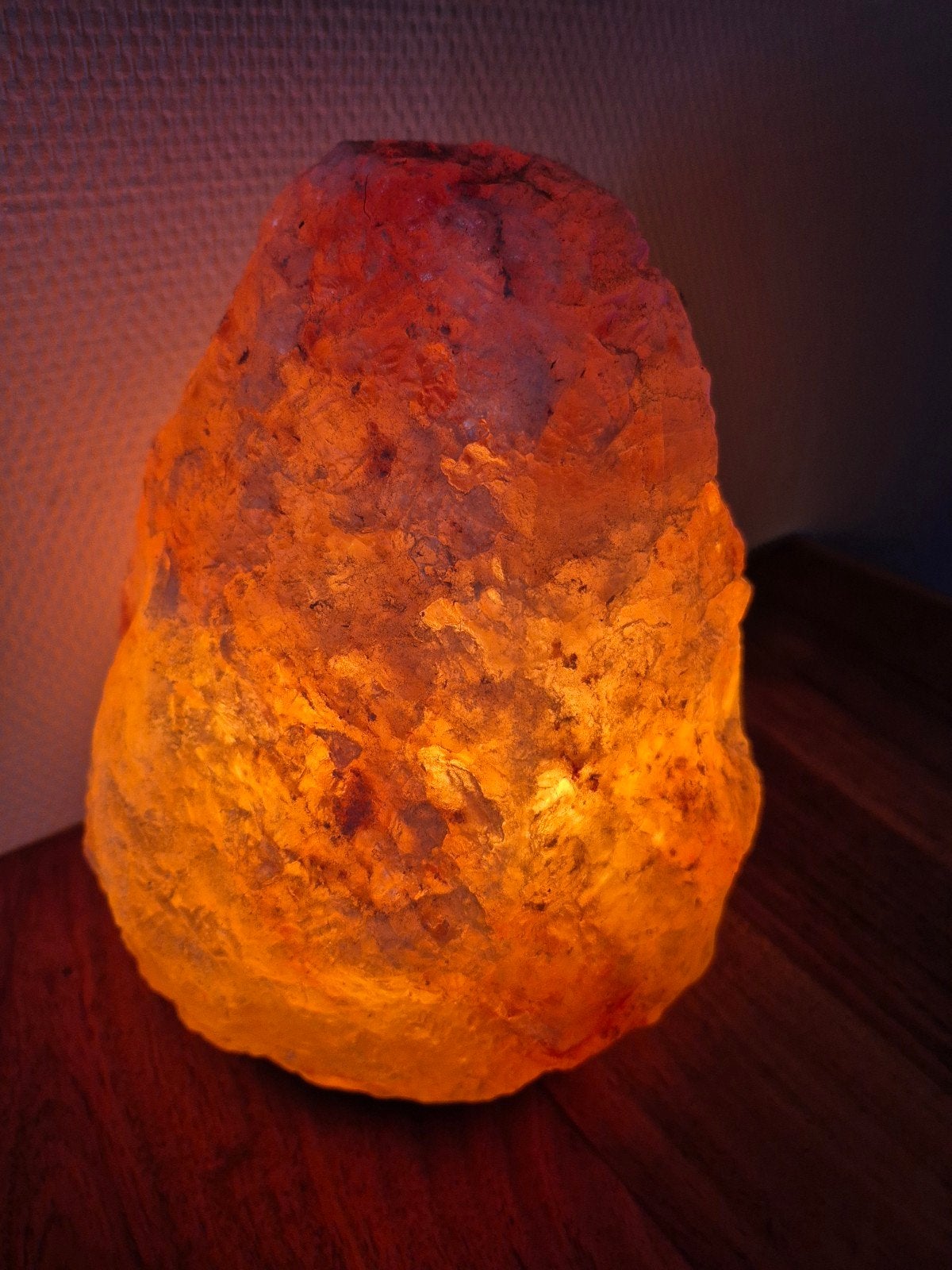 Himalaya Zoutlamp - Sfeervolle Verlichting, Ophalen, Natuurlijk materiaal, Zo goed als nieuw, Minder dan 100 cm