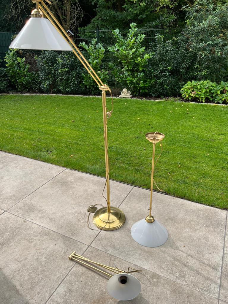Klassieke messing lampen, Ophalen, Zo goed als nieuw, 150 tot 200 cm