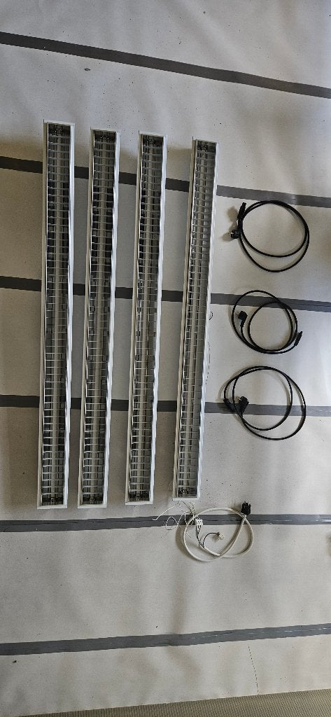 tl verlichting, Ophalen, Gebruikt, Minder dan 50 watt, Lamp met armatuur