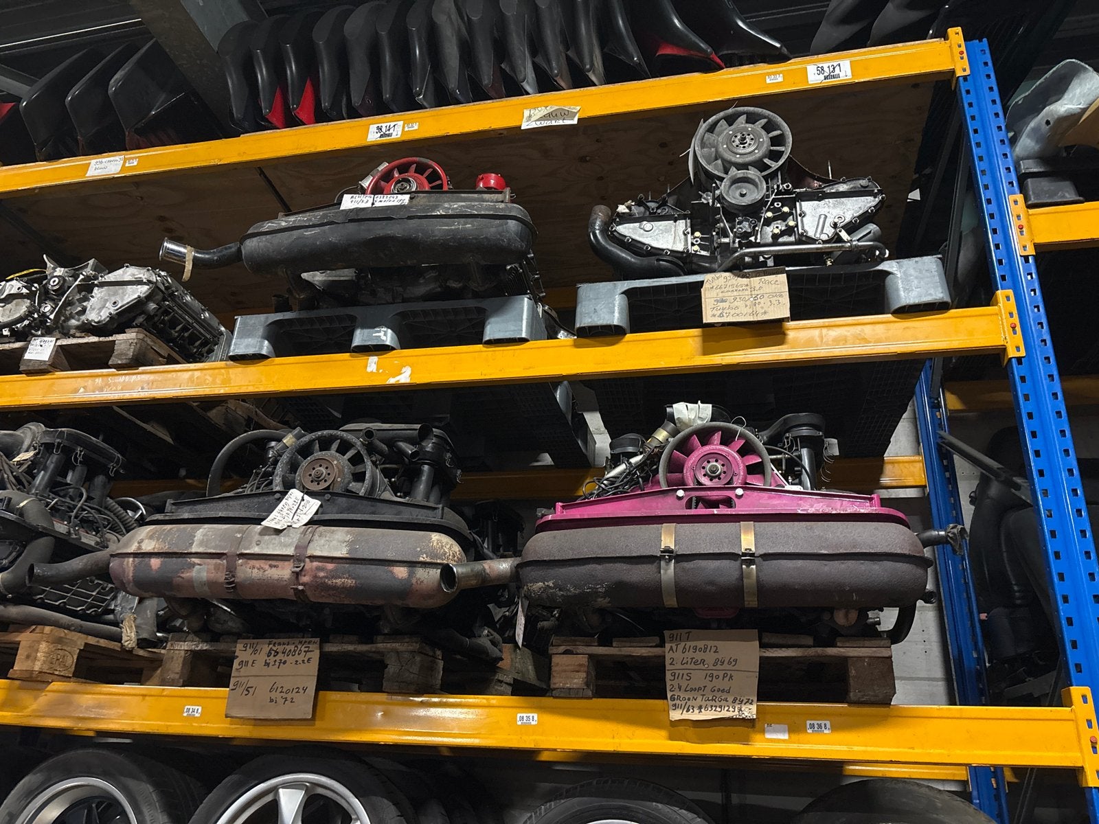 Porsche 911 motorblokken Diverse modellen, Auto-onderdelen, Ophalen, Gebruikt, Porsche