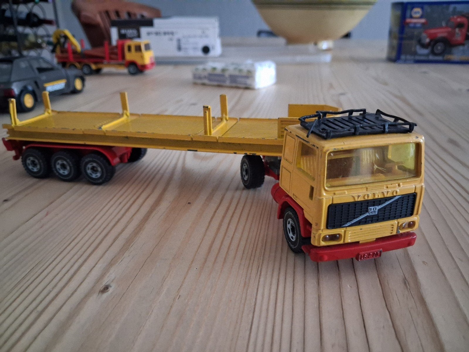 siku Volvo met oplegger, Ophalen of Verzenden, Bus of Vrachtwagen, SIKU