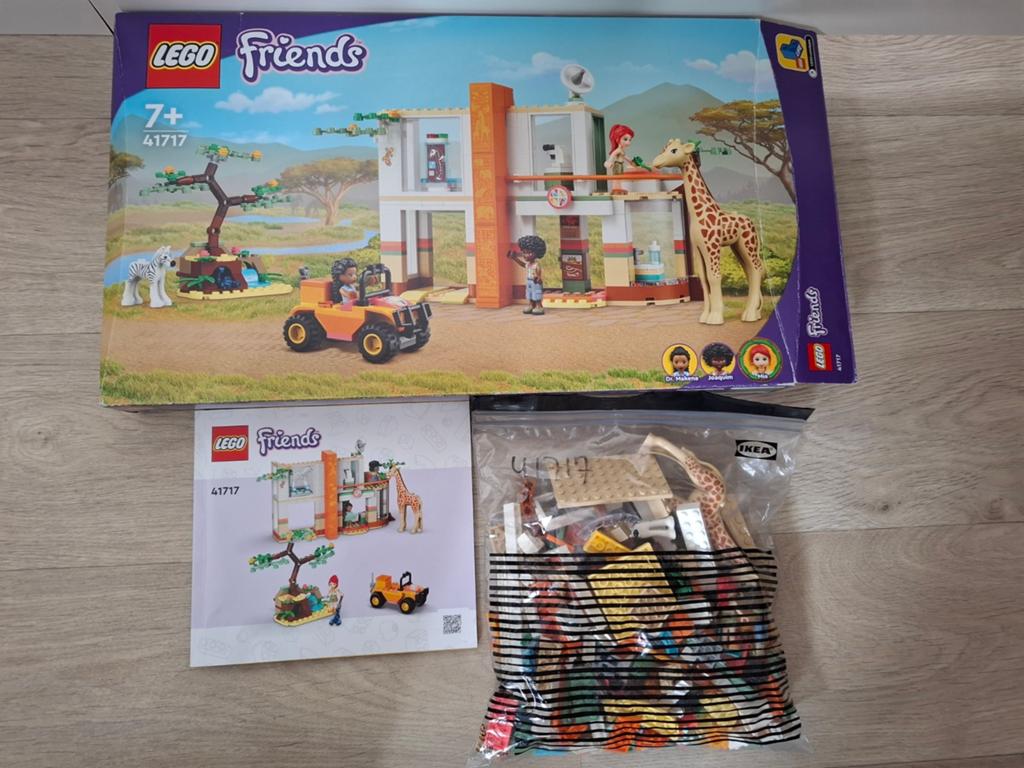 Lego Friends 41717 Mia's Wildlife Rescue zgan, Lego, Friends, Ophalen of Verzenden, Zo goed als nieuw
