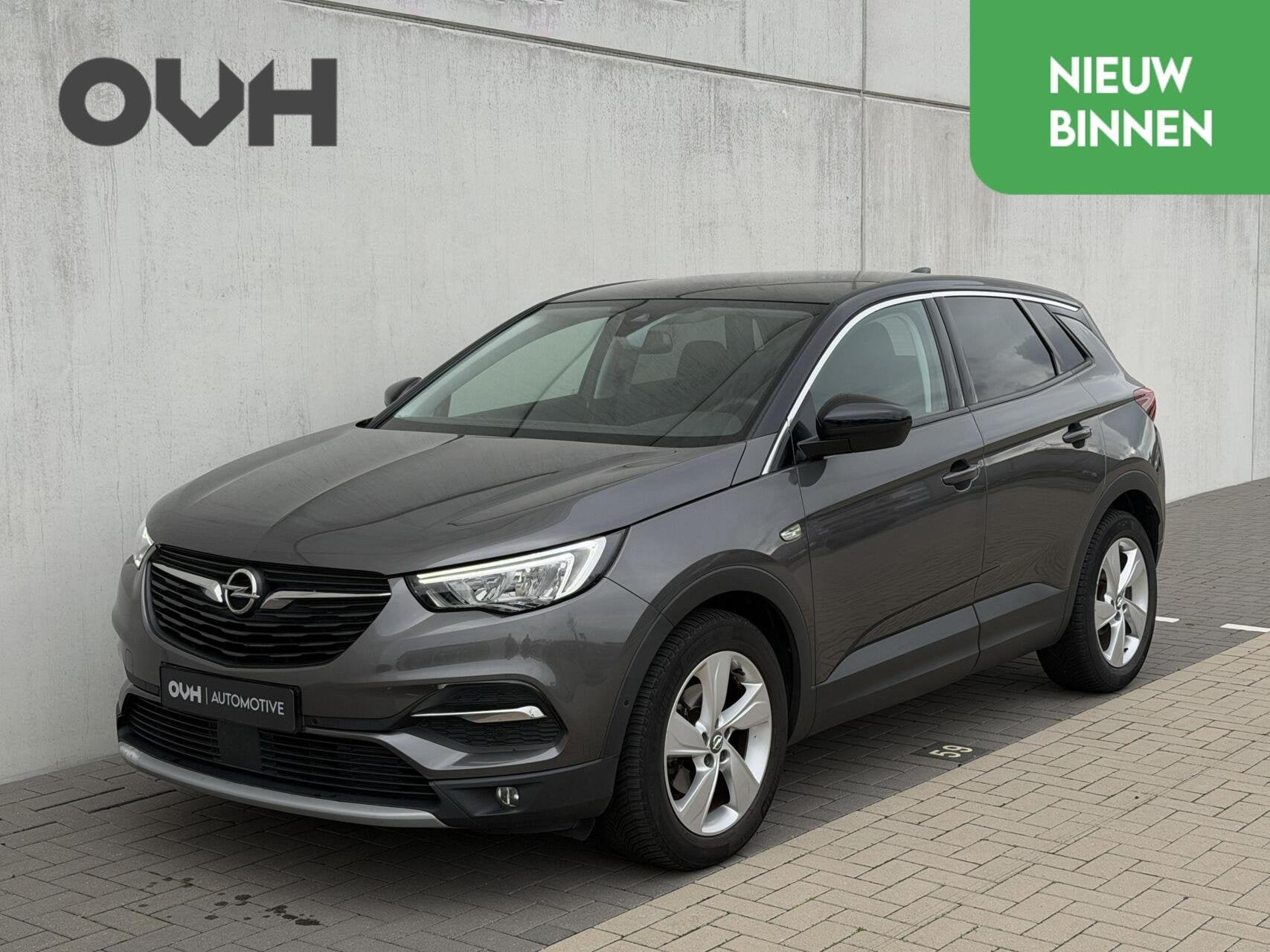Opel Grandland X 1.2 Turbo | Camera | Stoelverw | Carplay, Gebruikt, 1199 cc, Bedrijf, 3 cilinders