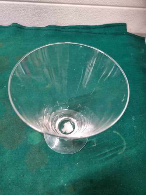 vaas van glas trompet vorm, Ophalen of Verzenden