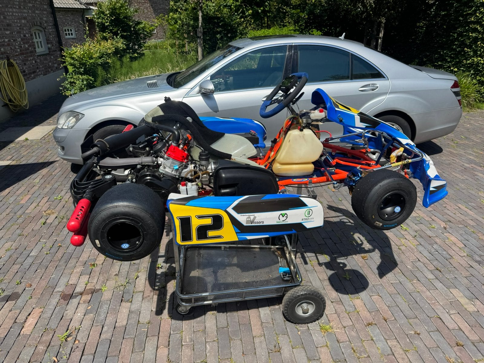 Kart 125 dd2.  Combikart, Ophalen of Verzenden, Benzine