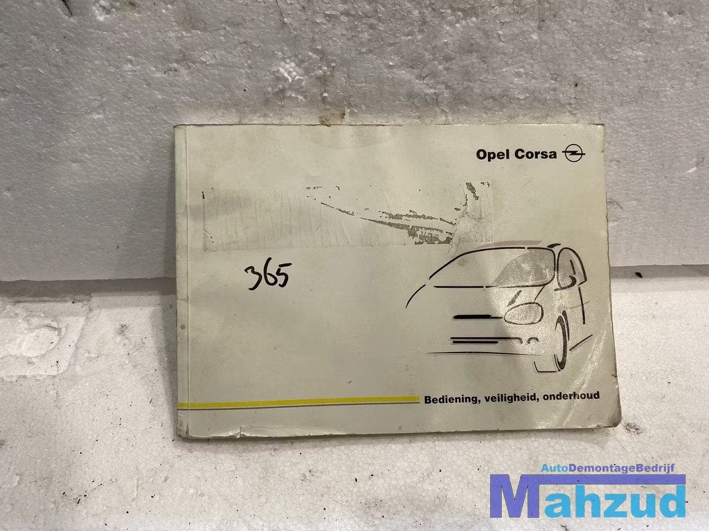 OPEL CORSA B Instructieboekje onderhoudsboekje 1994-1999, Gebruikt, Opel Automobile GmbH, Ophalen of Verzenden, Kontakt@opel-infoservice.de