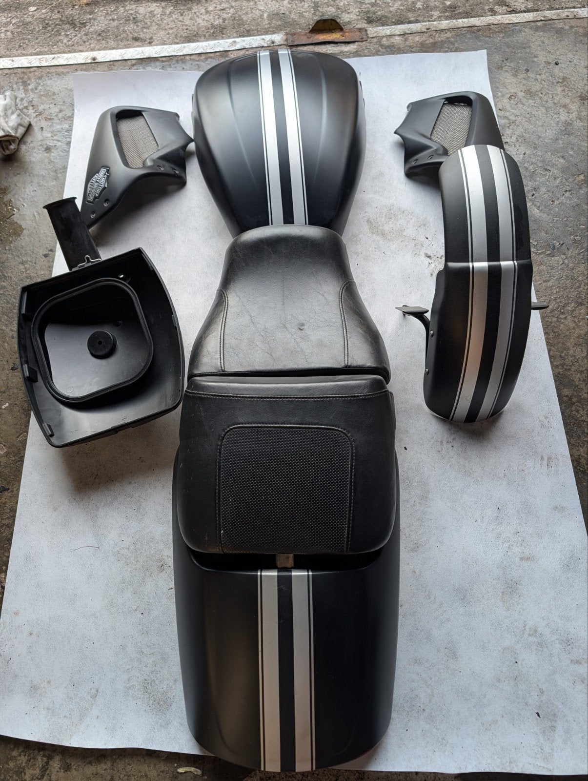 Harley-Davidson V-rod set, Motoren, Ophalen