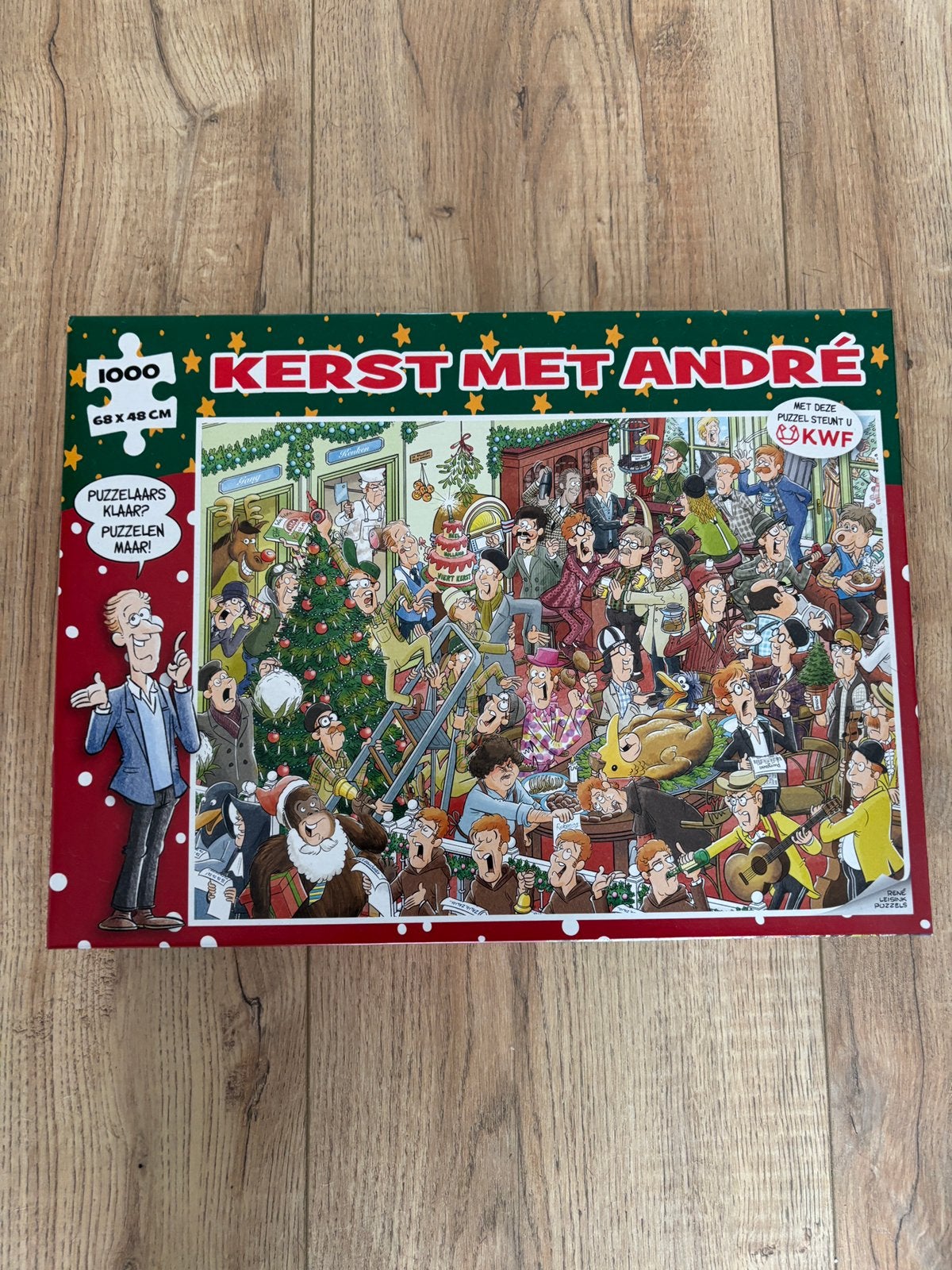 Kerst met André puzzel -NIEUW-, Ophalen of Verzenden, 500 t/m 1500 stukjes, Nieuw, Legpuzzel