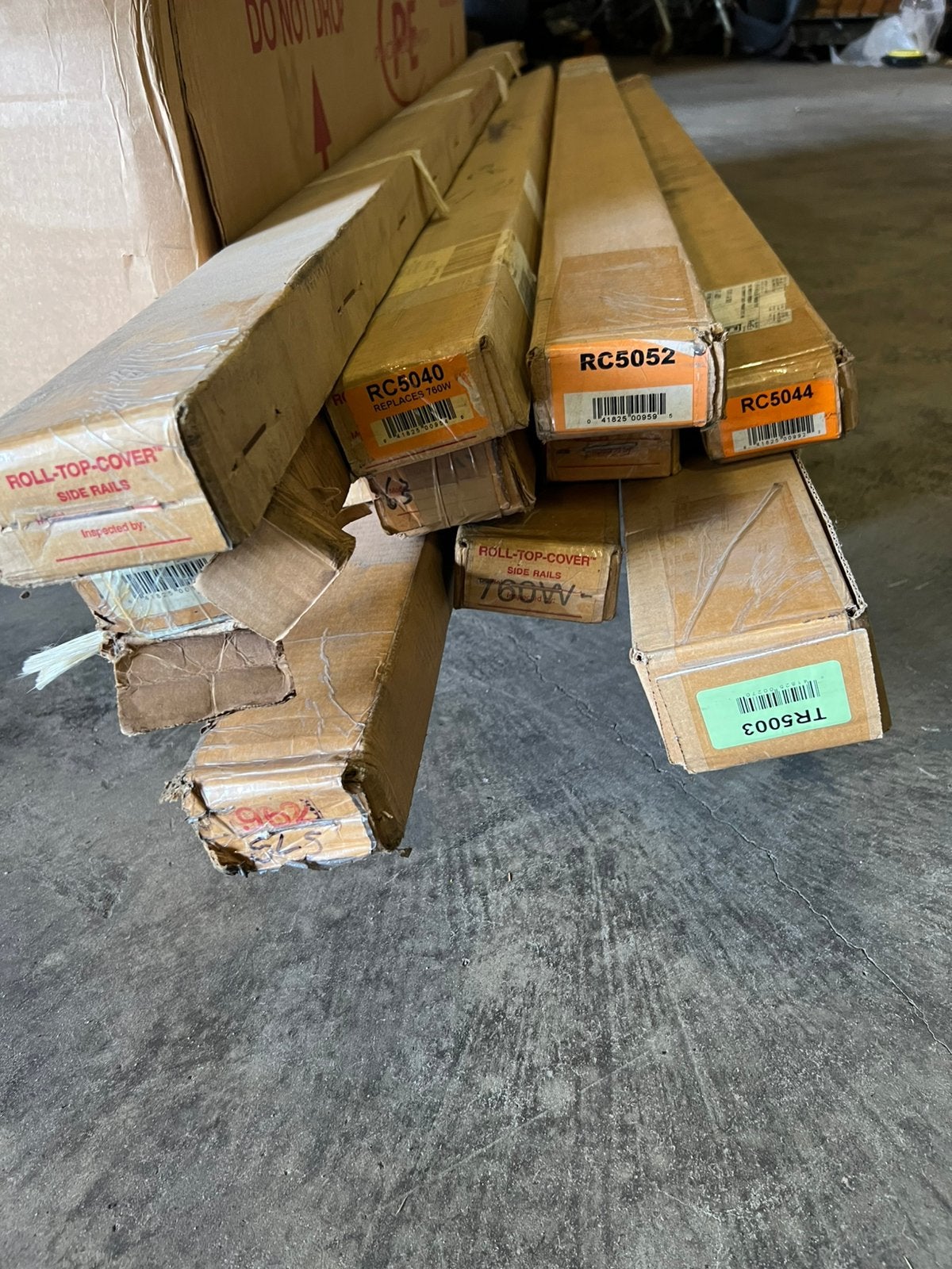 PE Rollcover rails/parts pick-up, Ophalen, Usa, ., Nieuw