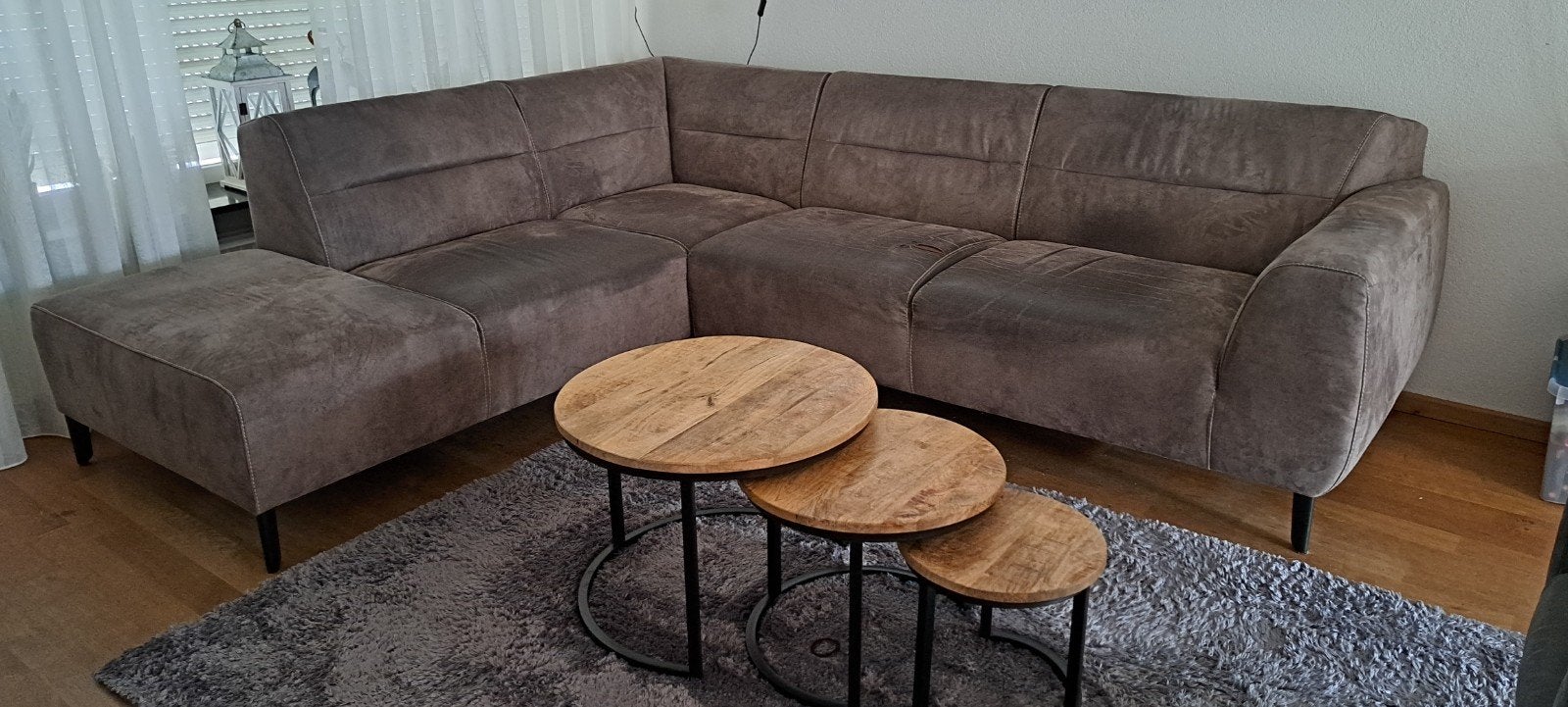 Comfortabele Hoekbank - Gebruikt, Ophalen, Modern, Comfortabel, Gebruikt, Hoekbank