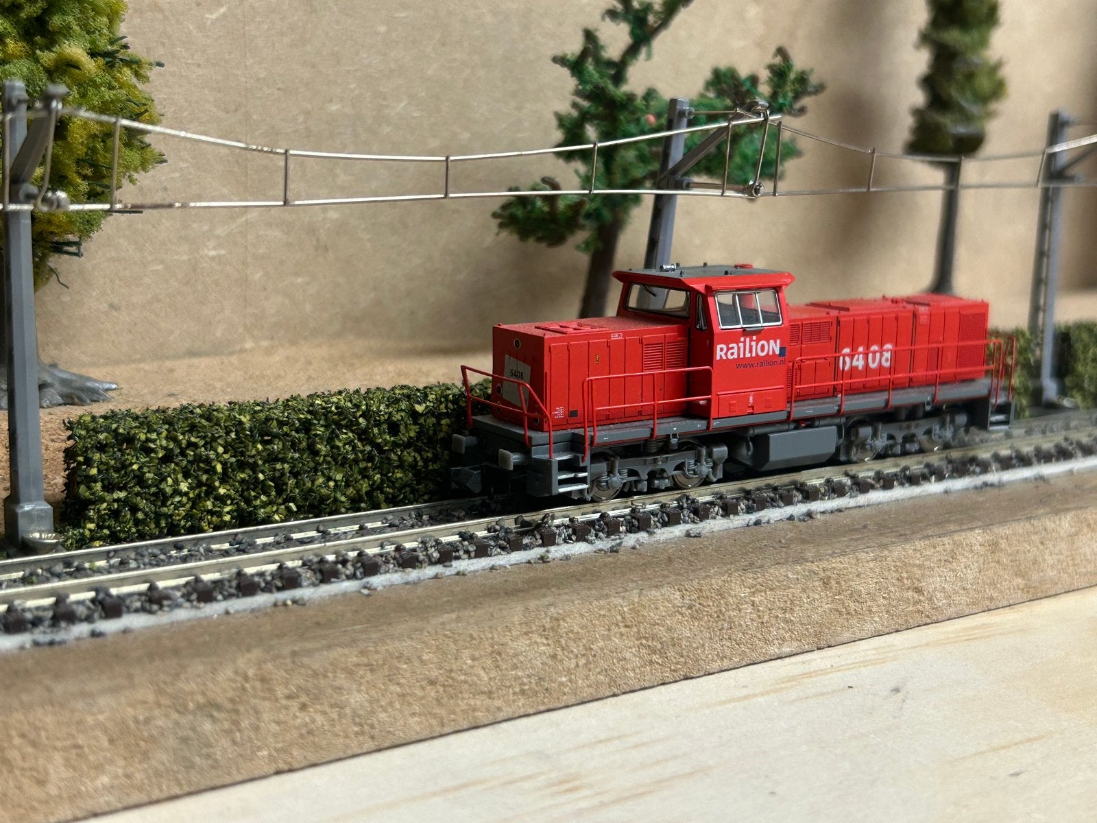 Trix Minitrix Diesellocomotief Serie 6400 Railion Digitaal, Trix, Ophalen of Verzenden, Gelijkstroom, Locomotief
