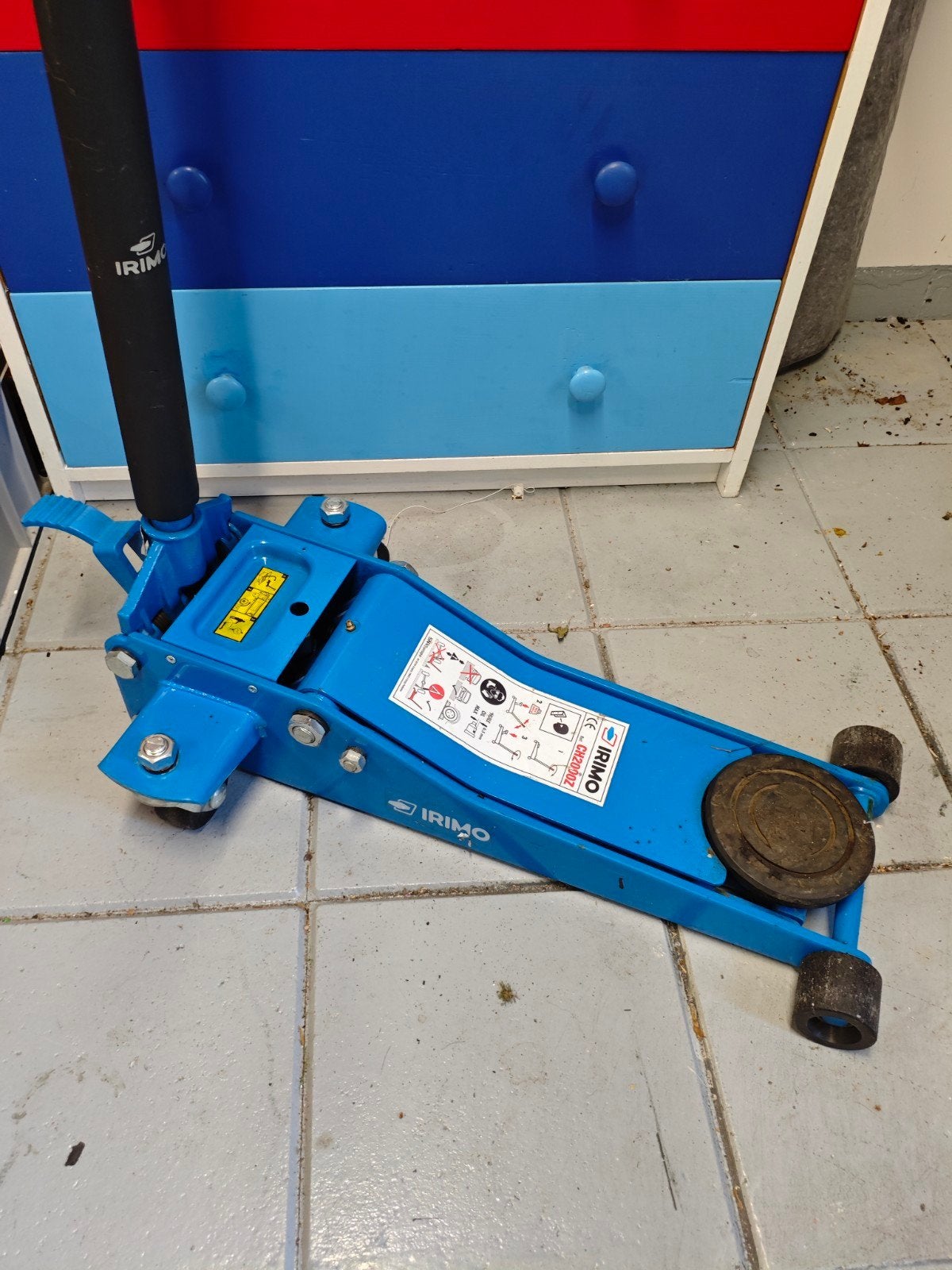 IRIMO Garagekrik CH2000Z - extra Laag, Ophalen, Gebruikt, Hydraulisch, Garagekrik