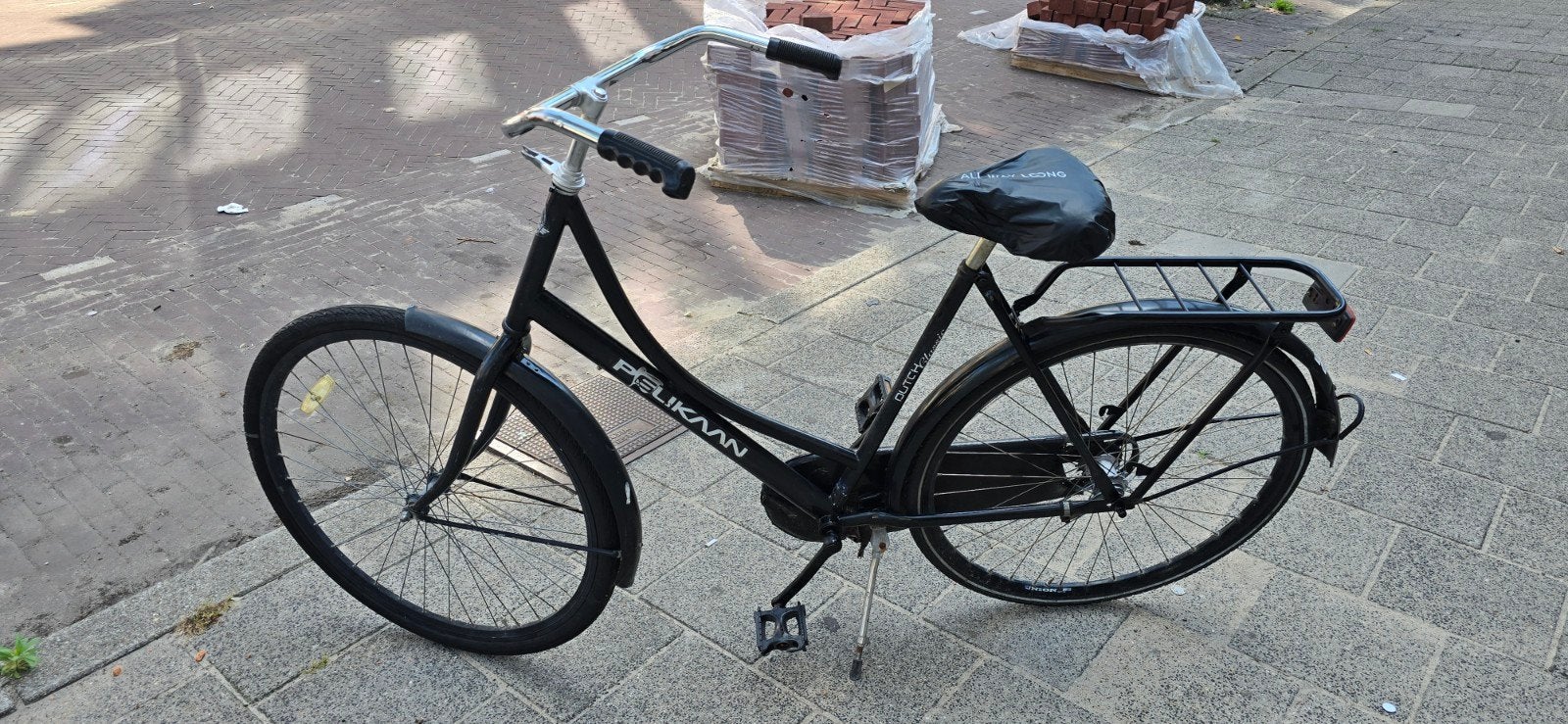 Goed Pelikaan oma fiets voor dames en heren, 56 cm of meer, Ophalen, Gebruikt