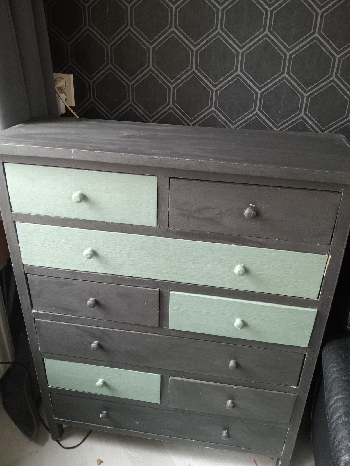Leuk ladekastje, opknapbeurt nodig, Ophalen, Gebruikt, 5 laden of meer, Vintage, Brocante