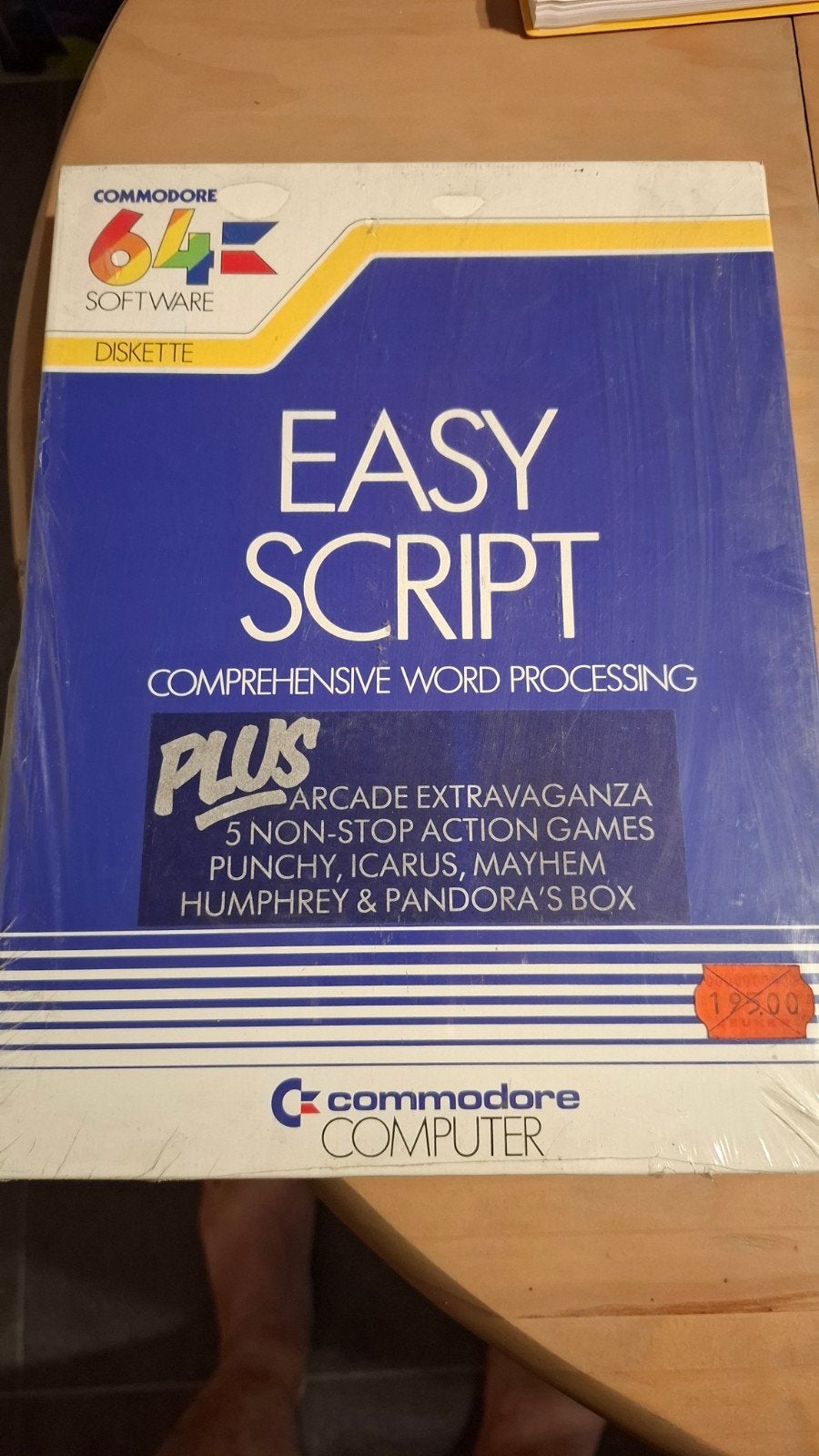 Commodore 64 Easy Script Plus Diskette Software, Ophalen of Verzenden, Nieuw