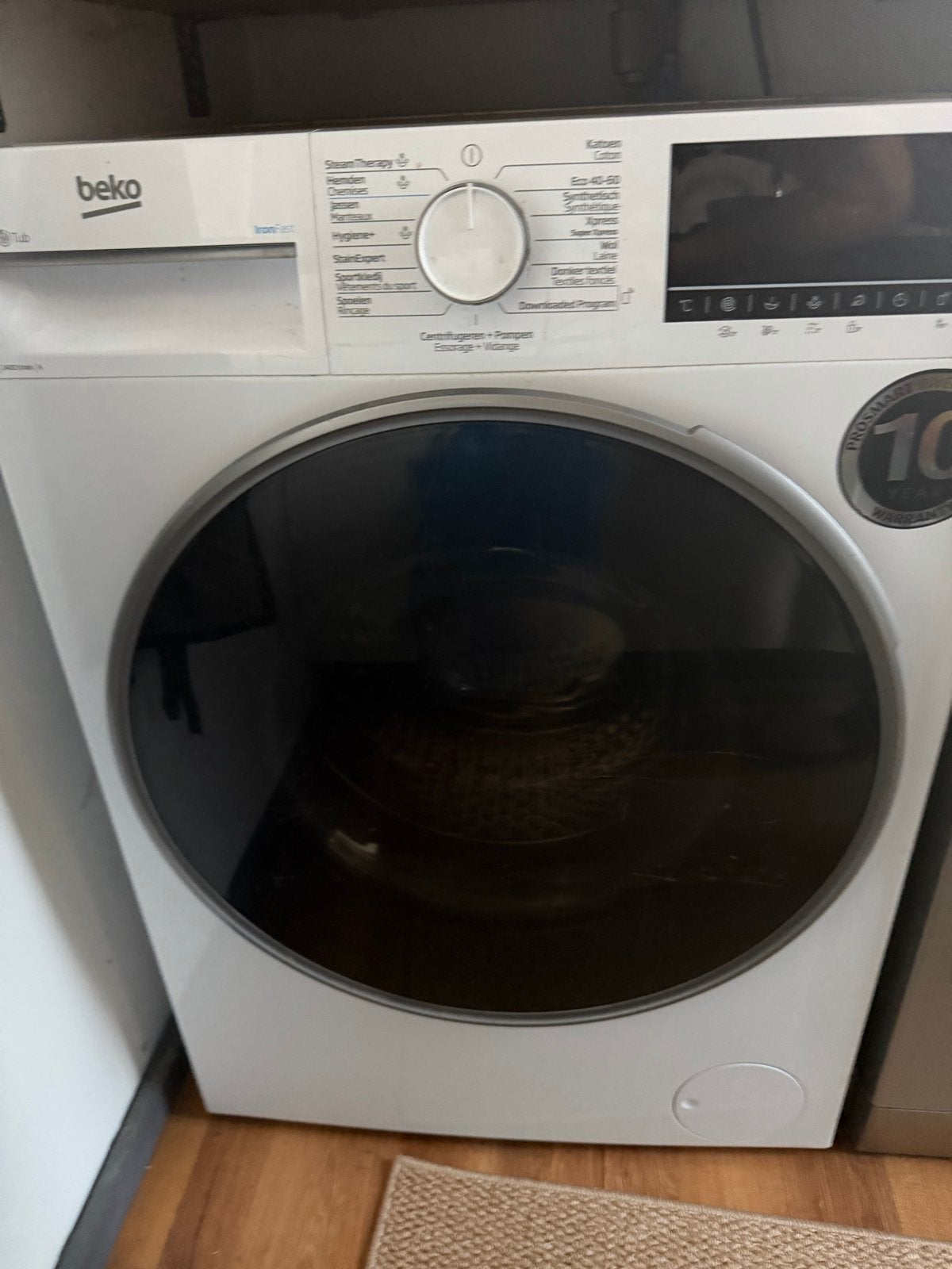 Beko Wasmachine 8 kg - Zo goed als nieuw, Ophalen, 1200 tot 1600 toeren, 8 tot 10 kg, Zo goed als nieuw