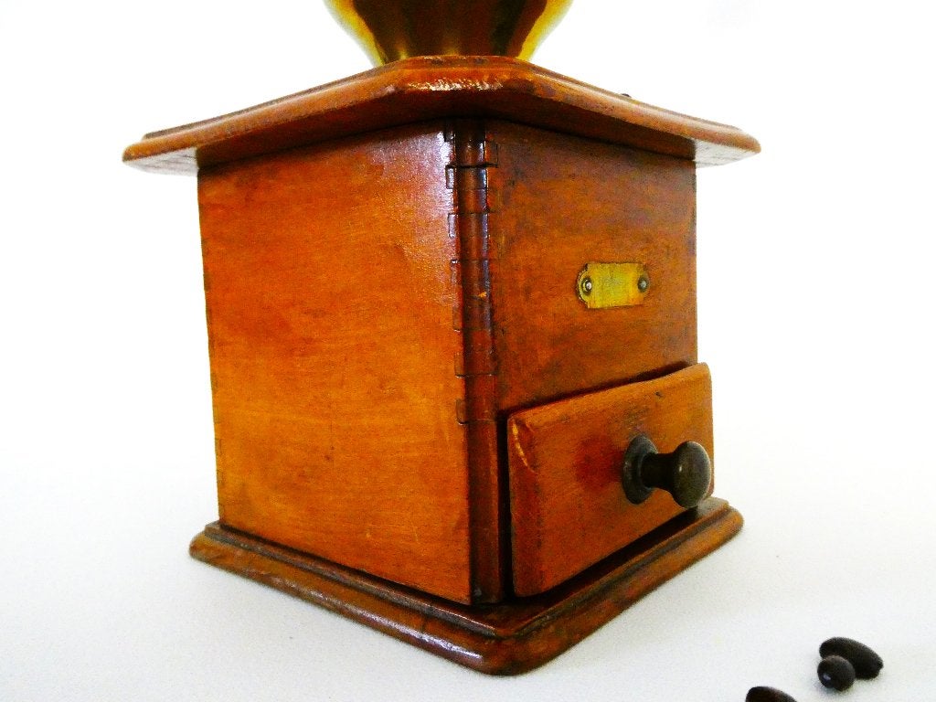 Koffiemolen van het merk PeDe ca. 1900, Antiek en Kunst, Ophalen of Verzenden