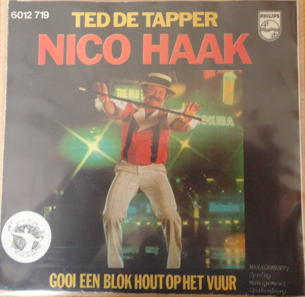 Nico Haak > Ted de Tapper, Ophalen of Verzenden, Zo goed als nieuw, 7 inch, Nederlandstalig