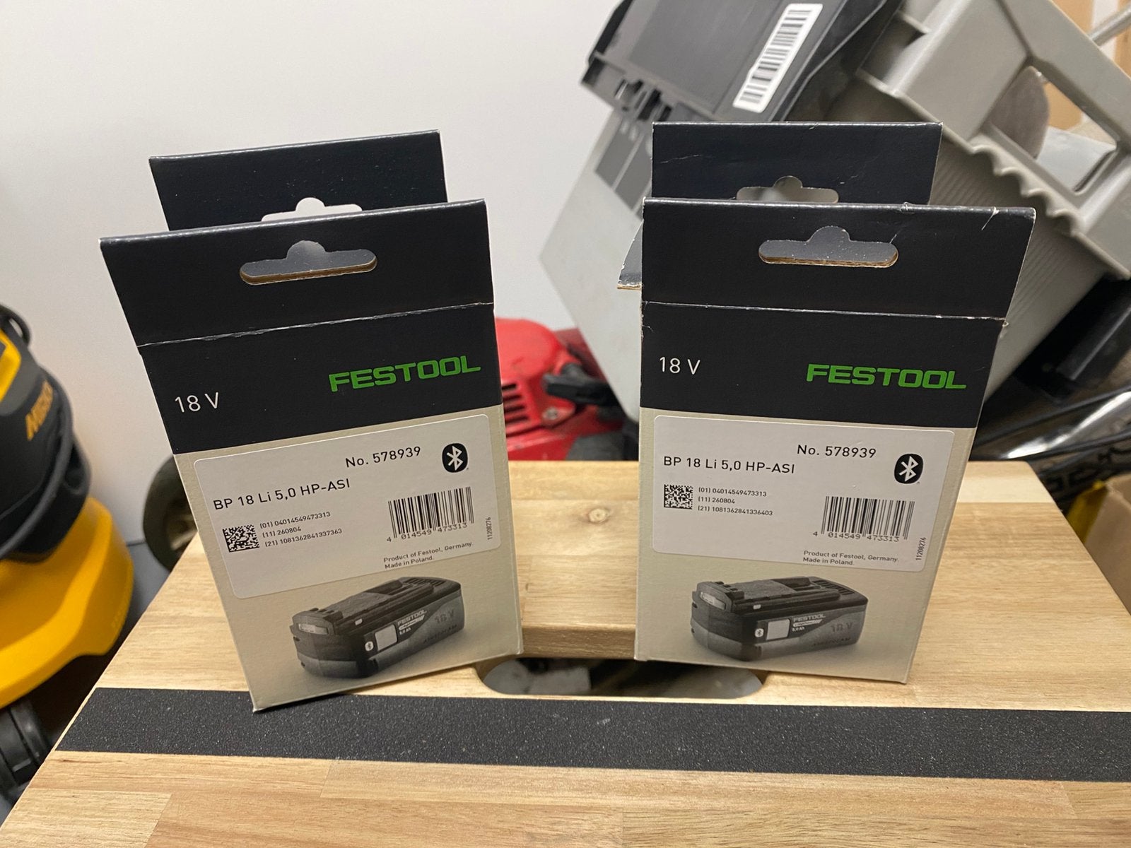 Festool BP18, Li 5.0, HP Accu, Nieuw