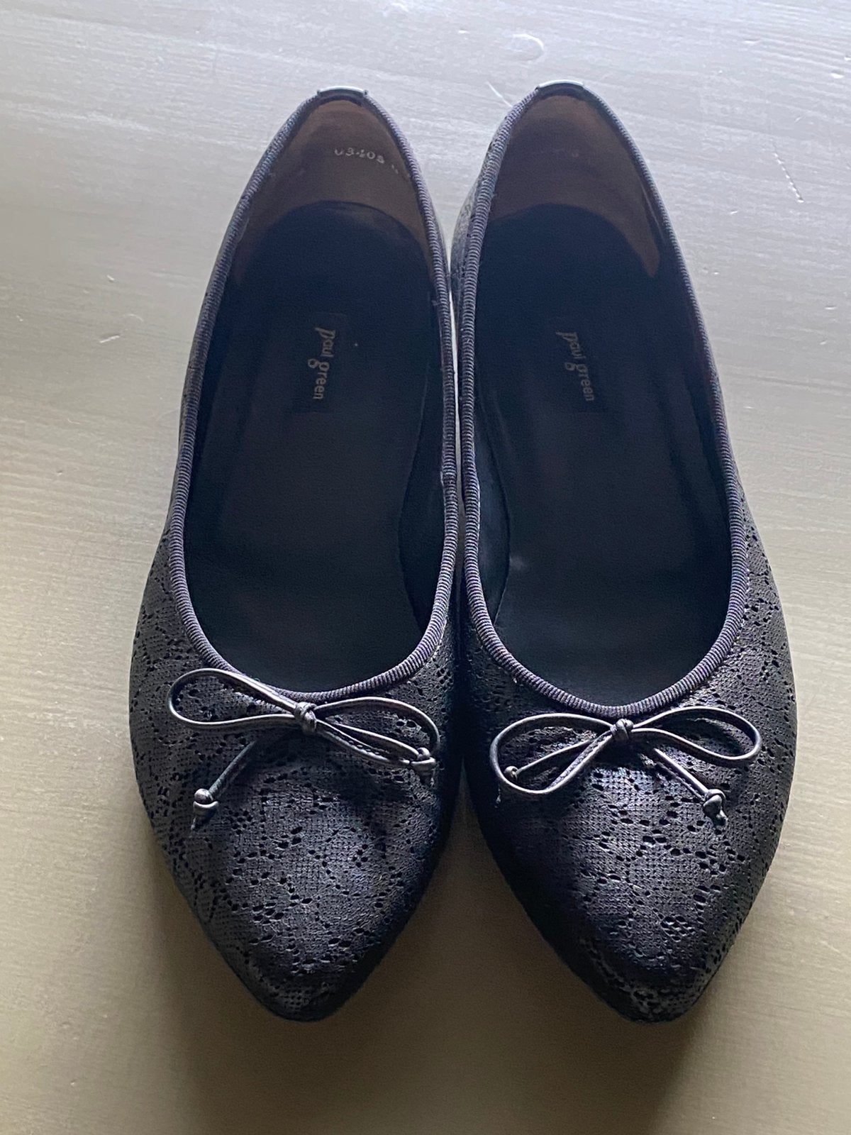 Paul Green ballerina’s, Ophalen of Verzenden, Zo goed als nieuw, Zwart