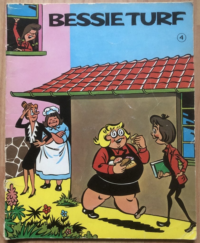 BESSIE TURF - NR. 4 - STRIPBOEK - 1969, Eén stripboek, Ophalen of Verzenden, Zo goed als nieuw