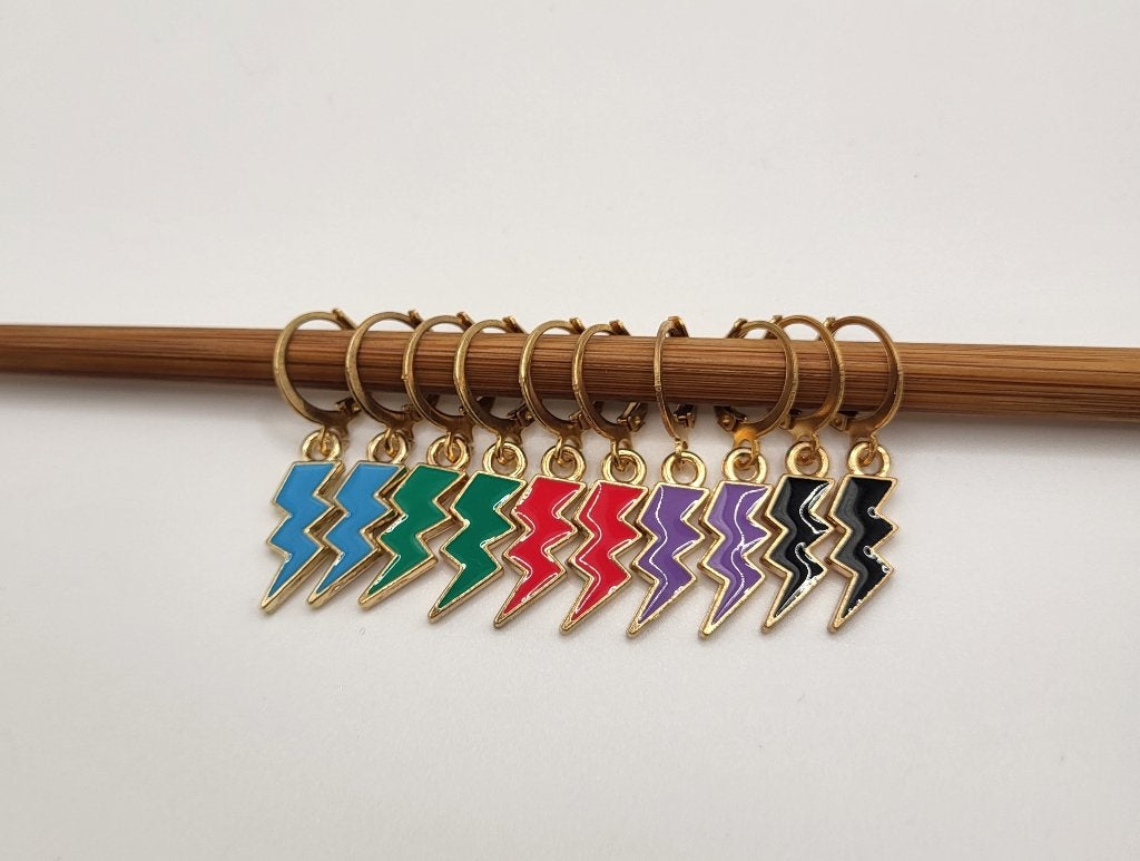 Oorringen "lightning", Overige materialen, La Jefa Sieraden, Nieuw, Ophalen of Verzenden