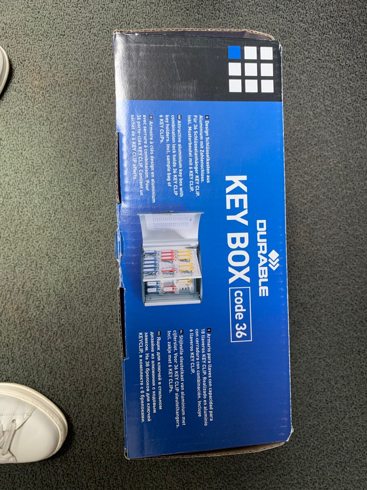 Durable Key Box Code 36 - Sleutelkast met cijferslot, Ophalen, Nieuw, Brandkast