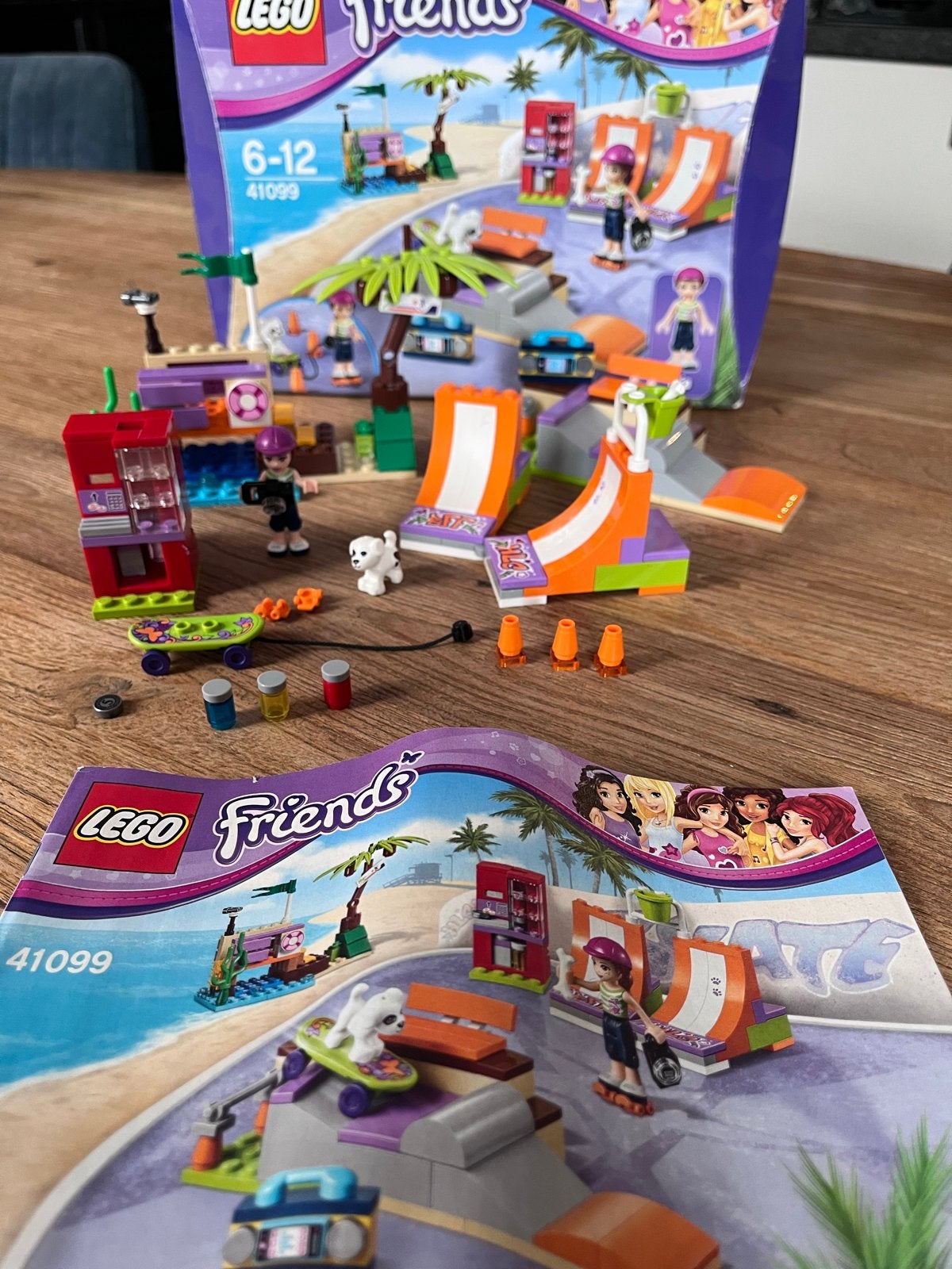 Lego Friends 41099 Skatepark Heartlake, Lego, Friends, Ophalen of Verzenden, Zo goed als nieuw
