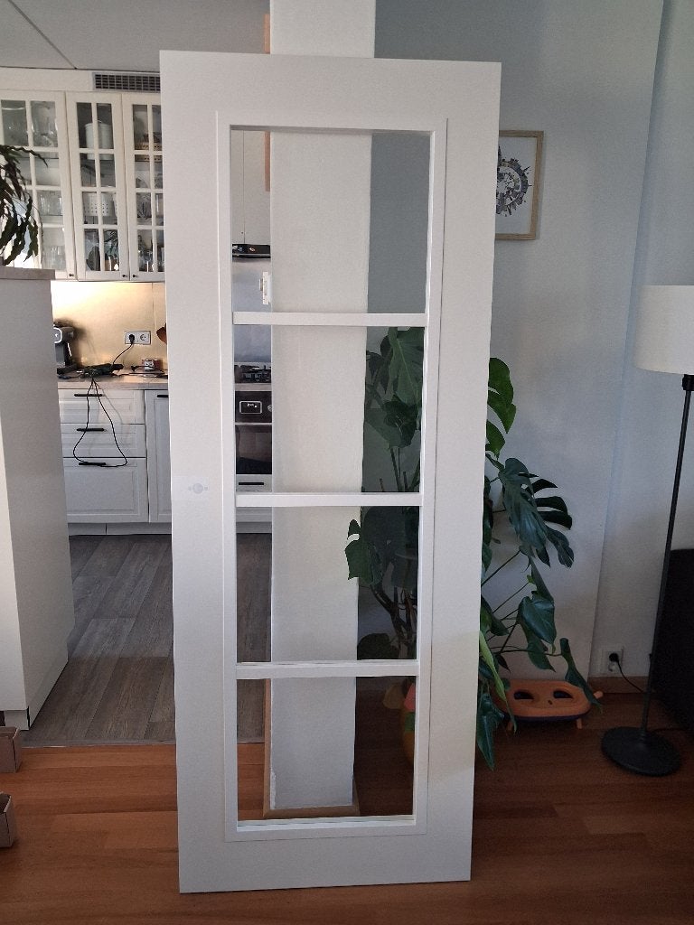 Svedex CN07 volledig nieuwe binnendeur opdek glas 73x201,5, Ophalen, Minder dan 80 cm, Binnendeur, Nieuw