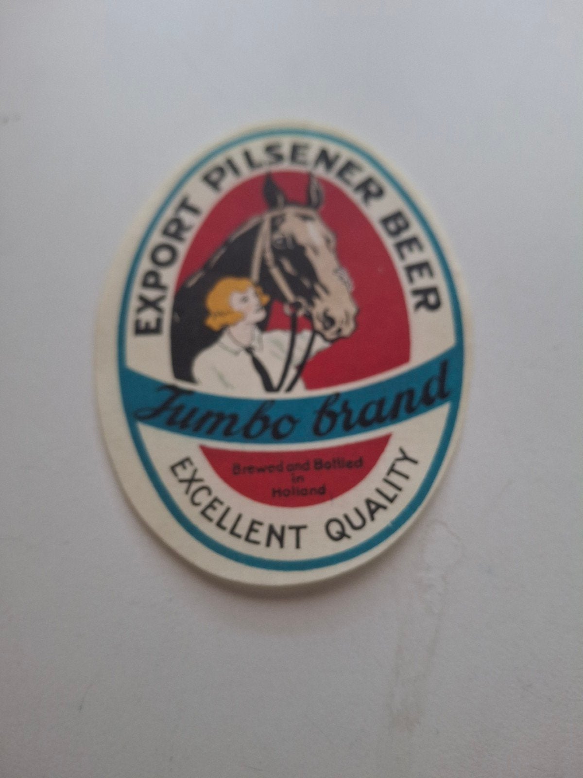 Etiket Phoenix brij Amersfoort., Verzamelen, Ophalen of Verzenden, Zo goed als nieuw, Overige typen, Overige merken