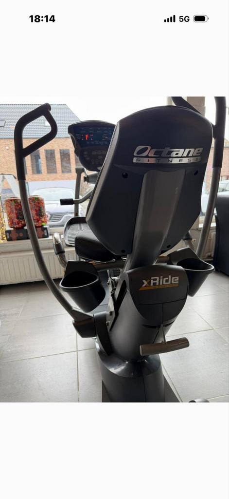 Octane Fitness Ligfiets + Crosstrainer RECUMBENT BIKE, Sport en Fitness, Fitnessmaterialen, Ophalen of Verzenden, Zo goed als nieuw