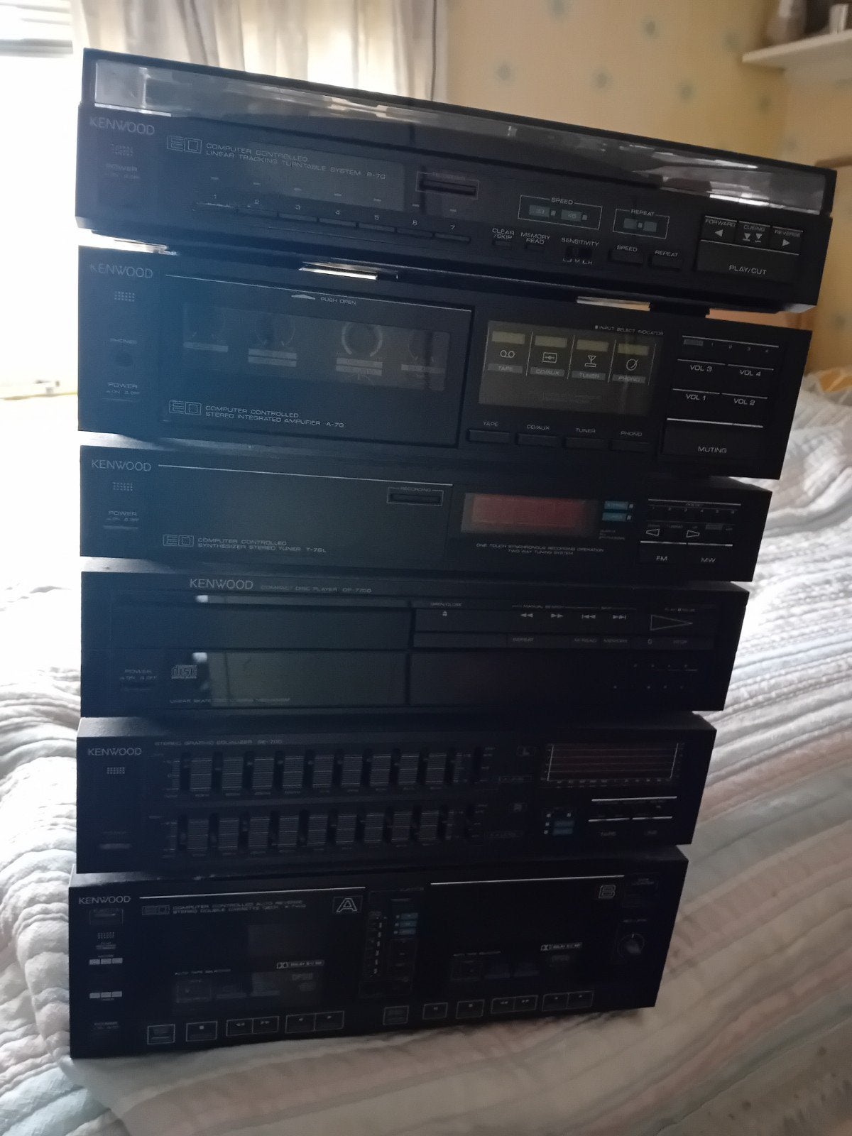 kenwood stereo installatie, Audio, Tv en Foto, Stereo-sets, Ophalen, Gebruikt, Tuner of Radio, Overige merken