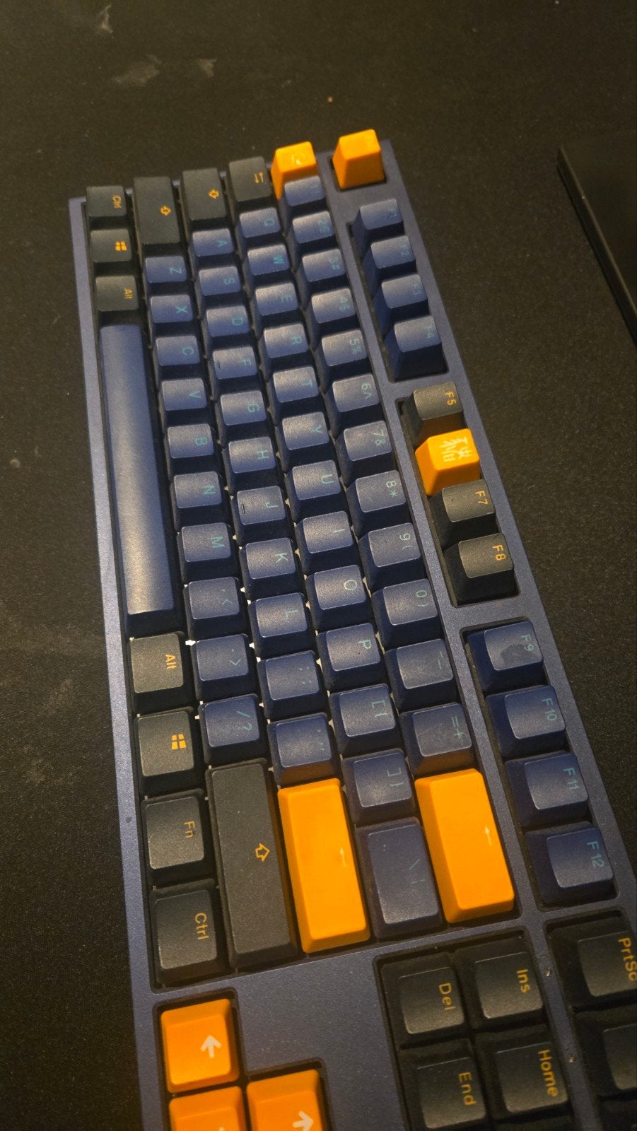 Ducky One 3 Pro Fuji TKL cherry mx blue, Ophalen of Verzenden, Zo goed als nieuw, Qwerty, Ducky