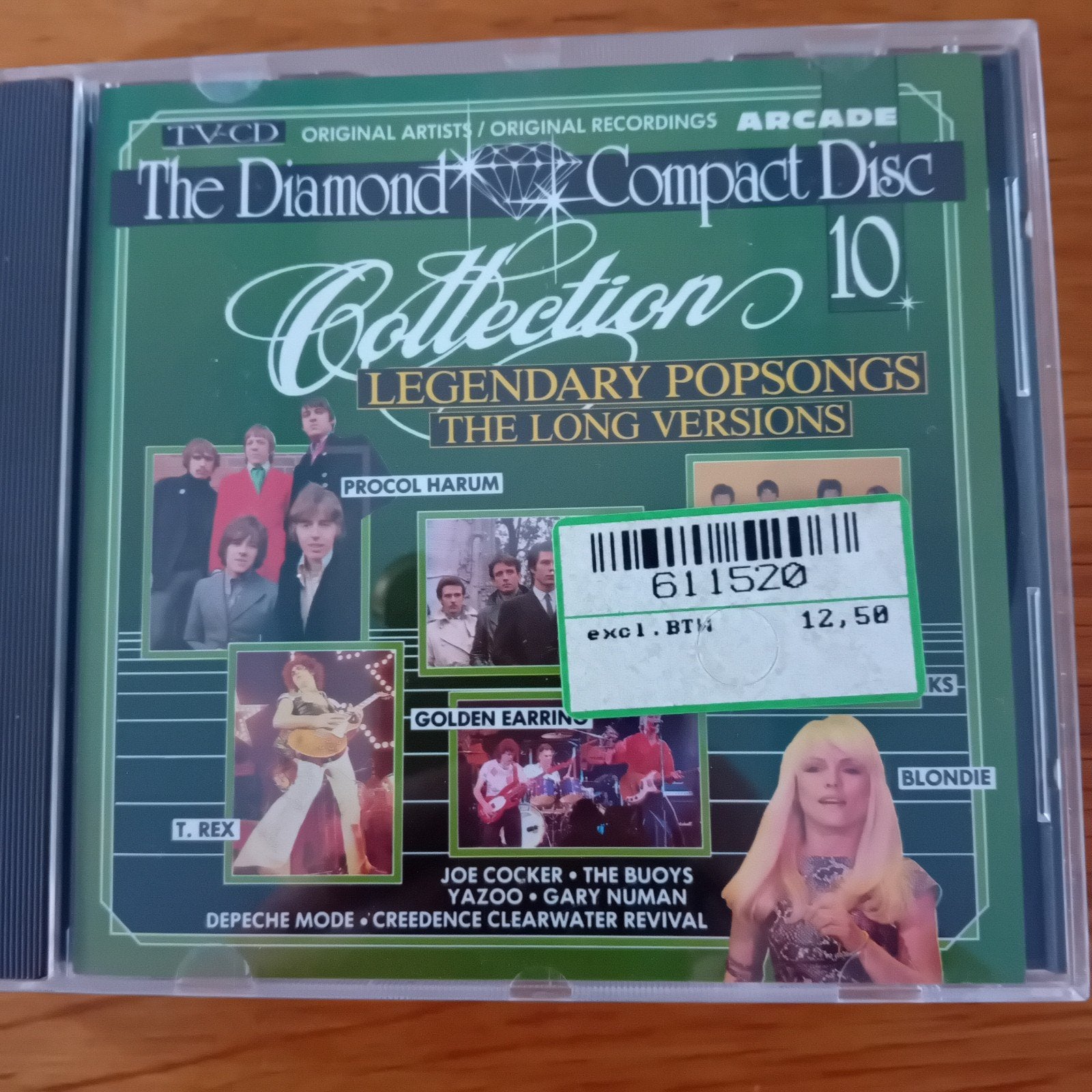 The Diamond Compact Disc Collection 10 - Legendary Popsongs, Inclusief boekje, Gebruikt, Pop, Ophalen of Verzenden
