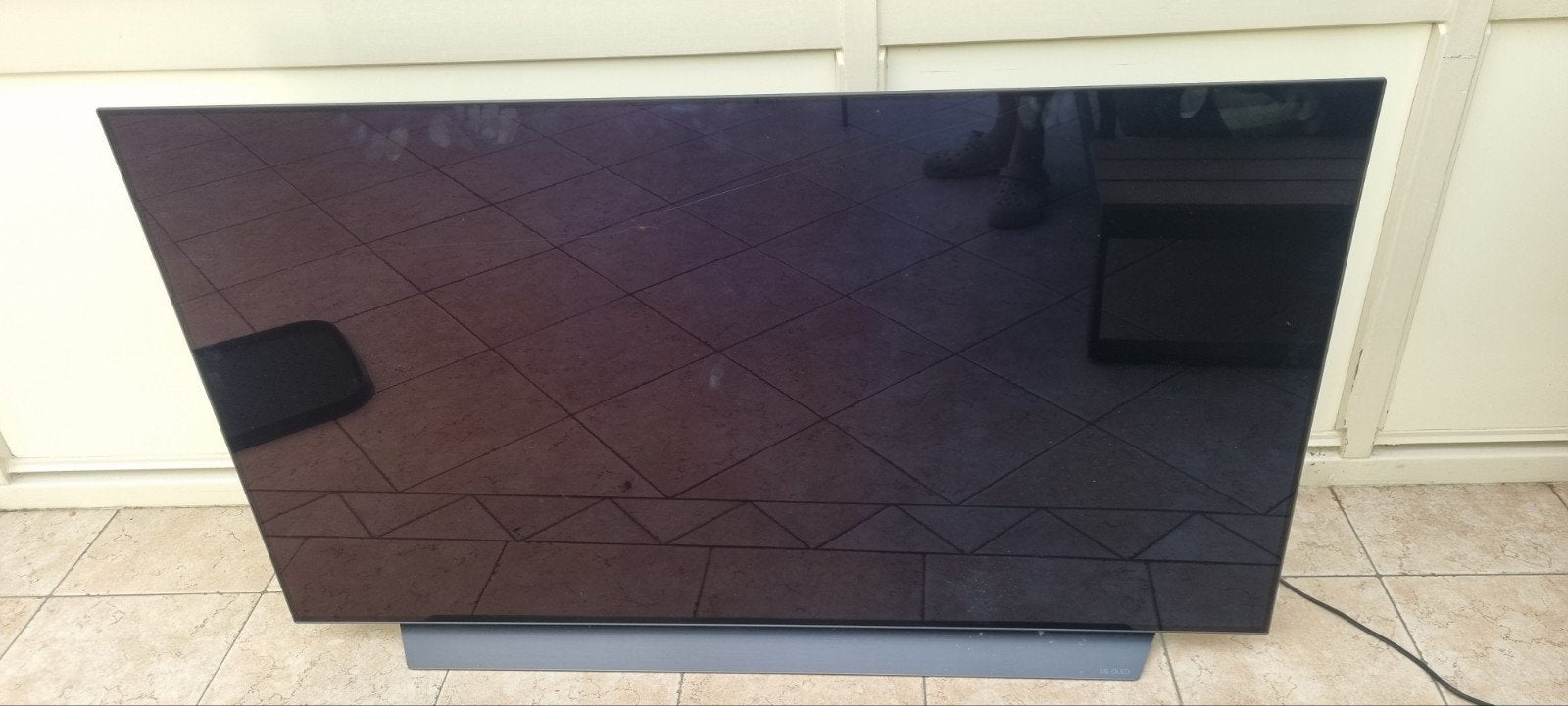 TV LG OLED 55" Defect, Ophalen, Gebruikt