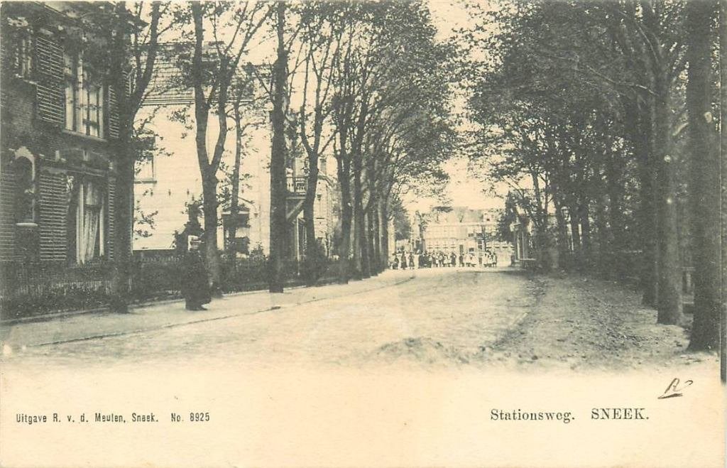 388-297-029 Sneek Stationsweg, Verzenden, Voor 1920, Friesland