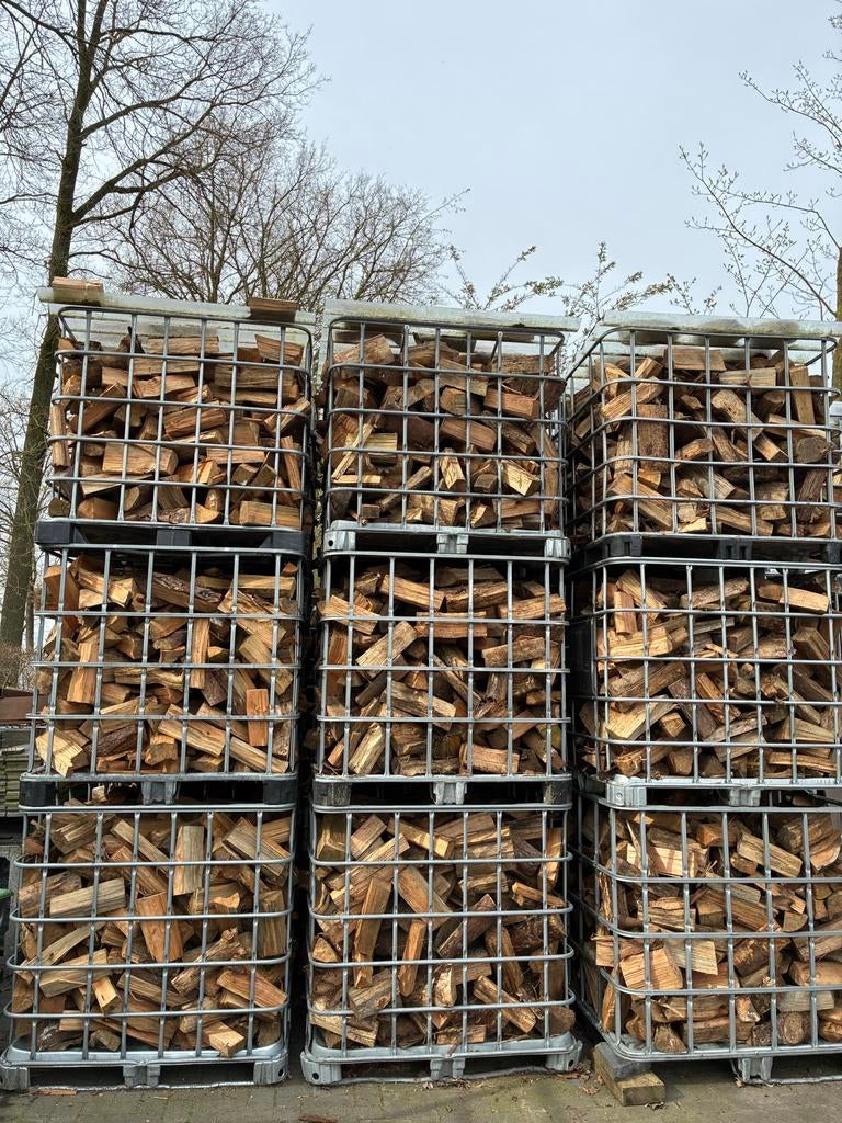 Brandhout haardhout stookhout, 6 m³ of meer, Ophalen of Verzenden, Overige houtsoorten, Blokken