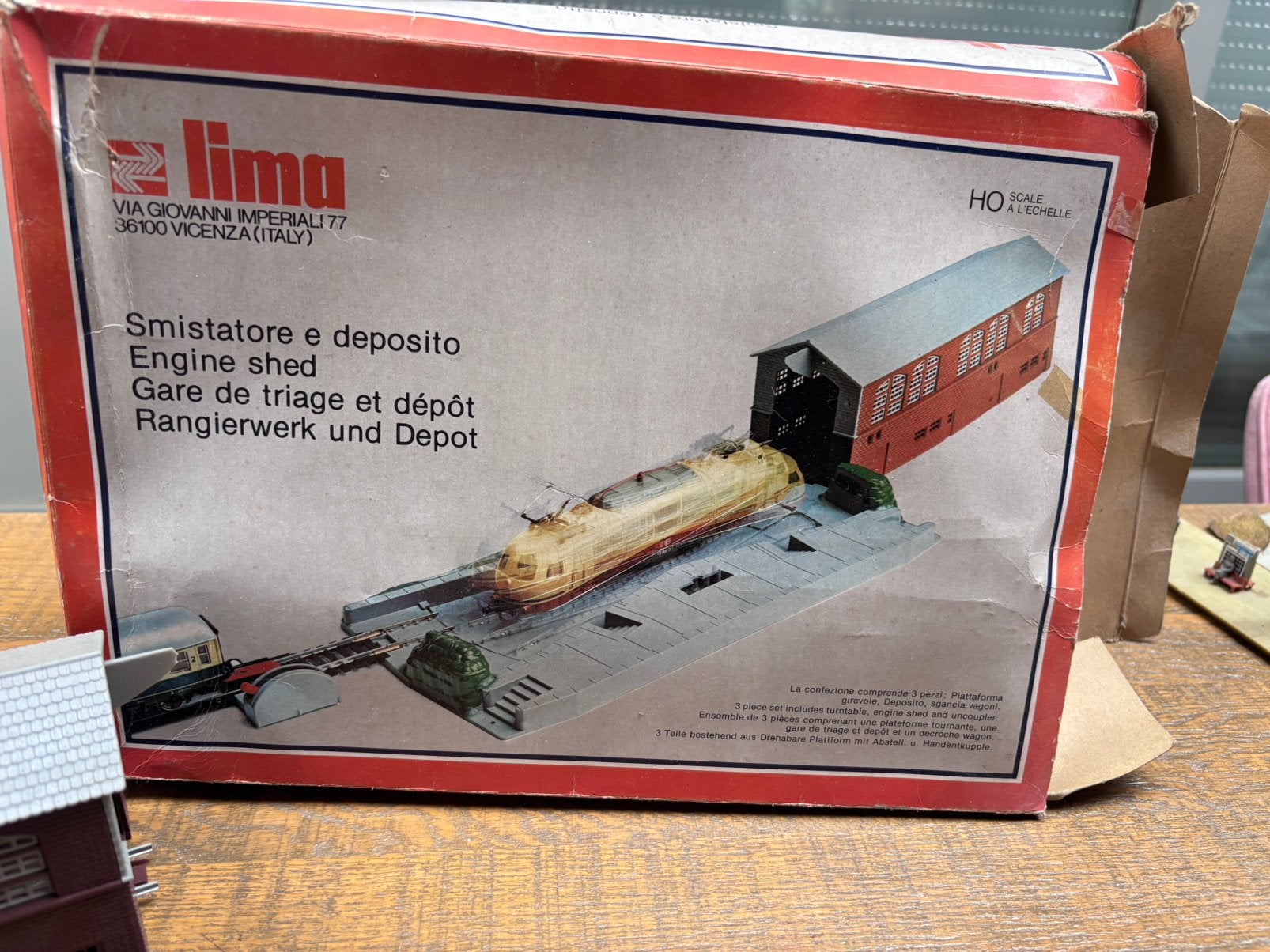 Lima H0 Engine Shed / Rangierwerk & Depot, Gebruikt, Gelijkstroom, Wagon, Ophalen of Verzenden