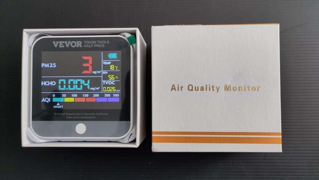 VEVOR DM306 Multi-function Air Quality Detector, Ophalen of Verzenden