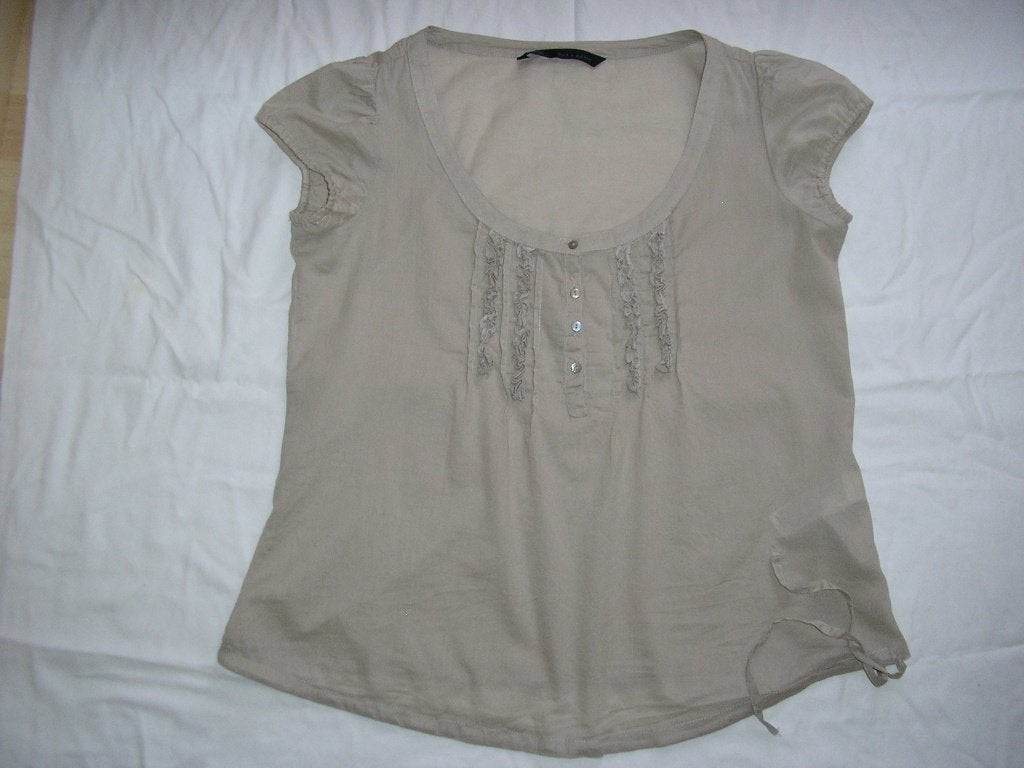 Blouse/top van Zara maat M, Maat 38/40 (M), Ophalen of Verzenden, Zo goed als nieuw, Korte mouw
