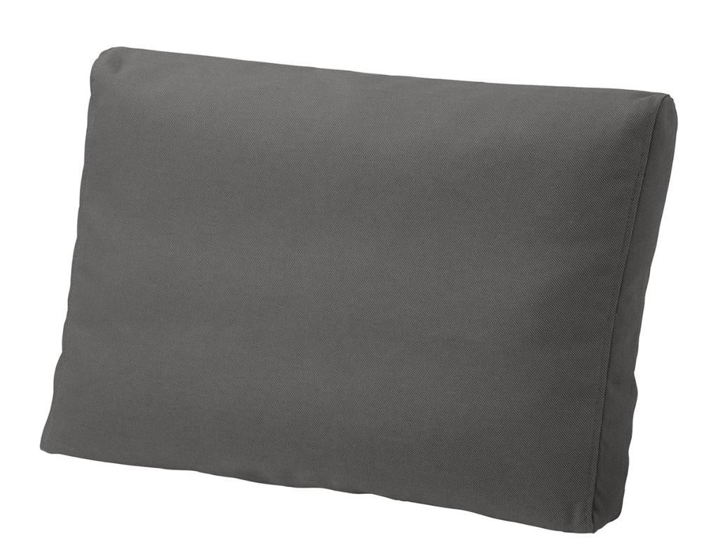 NEW Donkergrijs zitkussen en rugkussen voor buiten, Huis en Inrichting, Woonaccessoires | Kussens, Ophalen of Verzenden, Nieuw