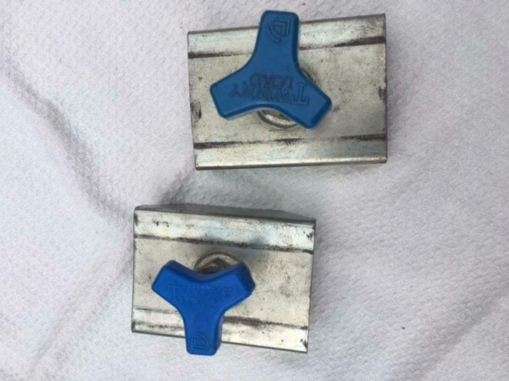 TWINNY LOAD ONDERDELEN CRANKKLEM, VERLICHTING, FIETSGOOTJES, Auto diversen, Ophalen of Verzenden, Gebruikt, Trekhaakdrager