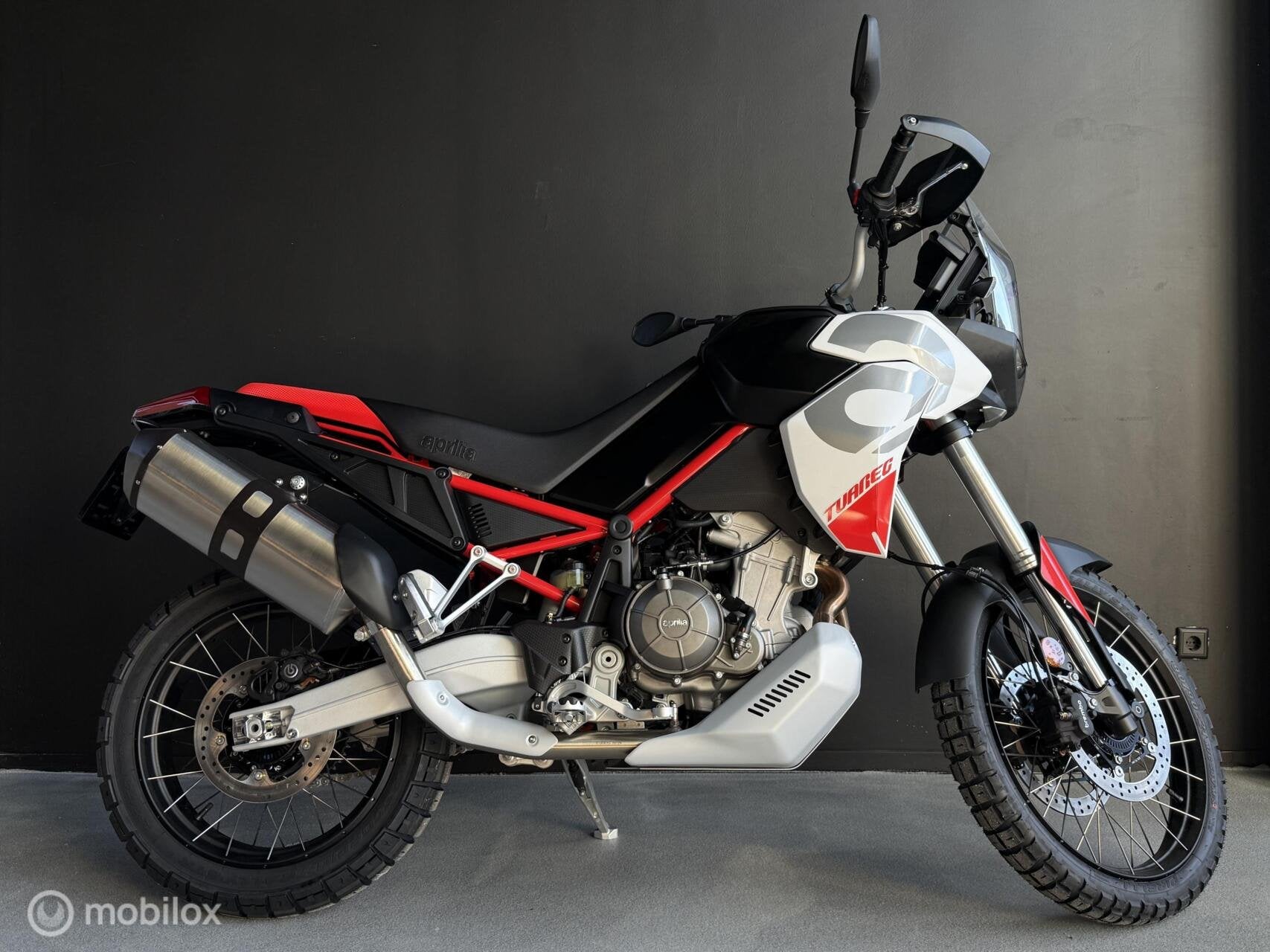 Aprilia Tuareg 660 Hailstorm White uit voorraad leverbaar, Motoren, Bedrijf, Meer dan 35 kW, Handgeschakeld, 659 cc