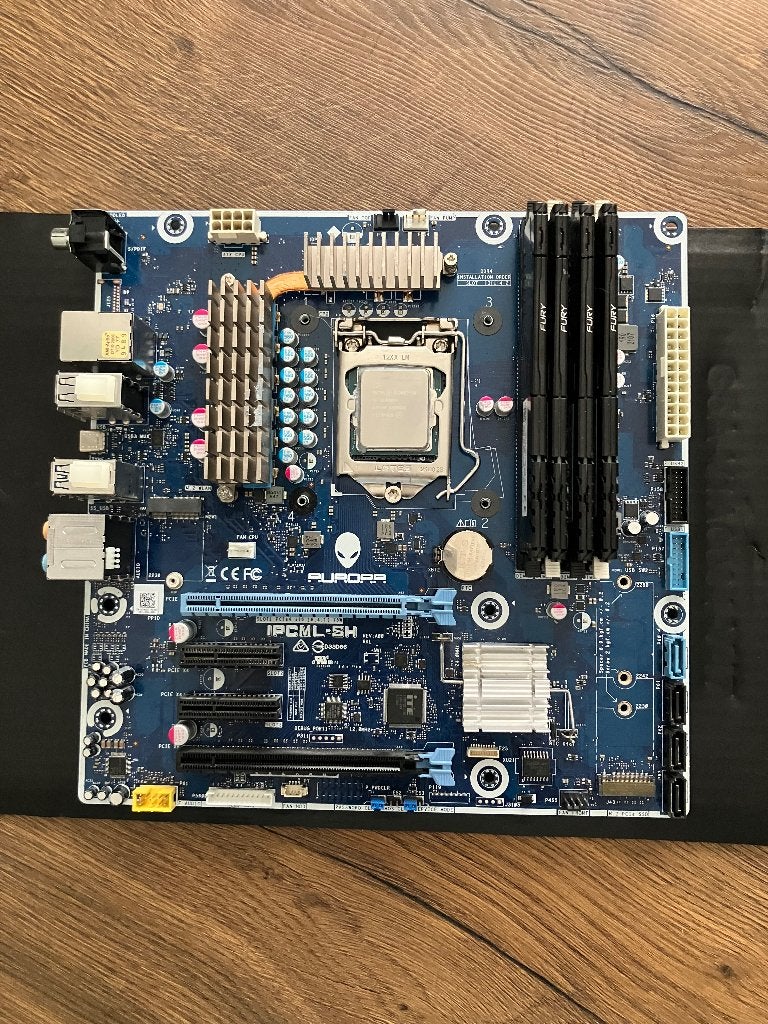 i9-11900KF Upgrade Set – Z590 Alienware R12 / 64GB DDR4, Ophalen, DDR4, Zo goed als nieuw, 3466MHZ
