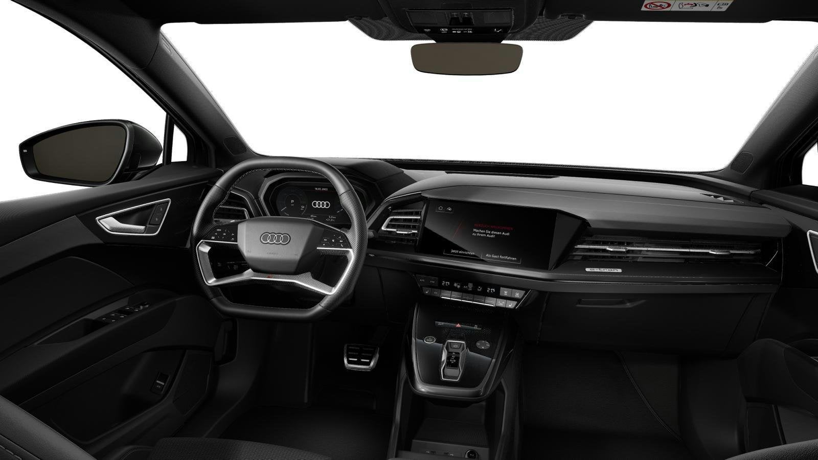 Audi Q4 Sportback e-tron 40 S edition 77 kWh Trekhaak - Pano, Auto's, Audi, Automaat, Achterwielaandrijving, Gebruikt, Met garantie (alle)