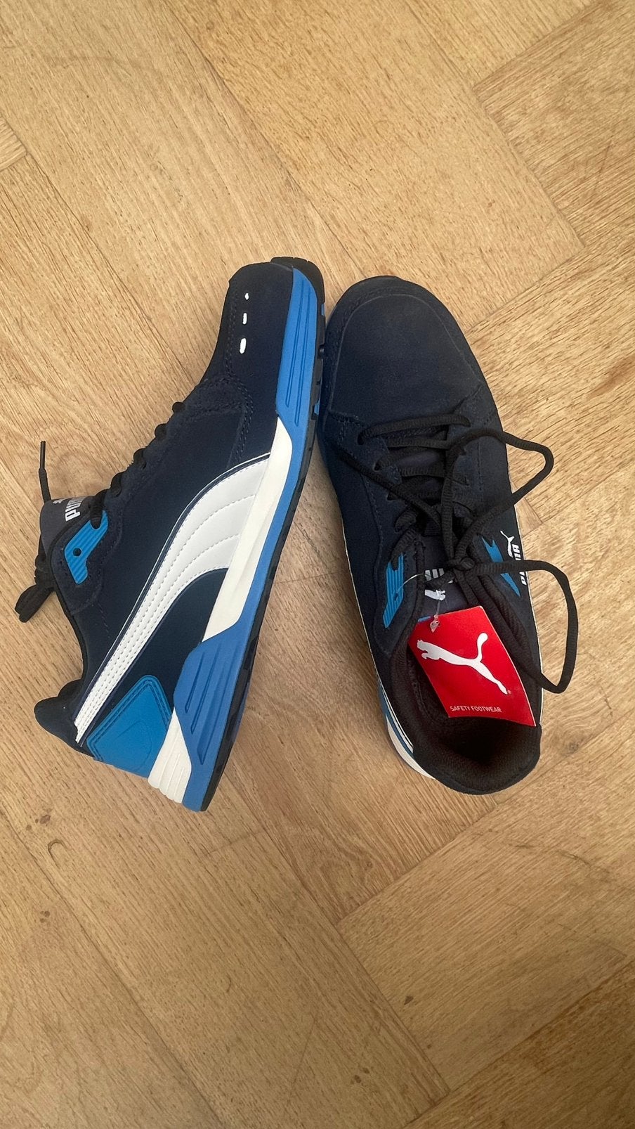 Puma veiligheidsschoen NOOIT GEDRAGEN, Ophalen, Blauw, Nieuw, Werkschoenen