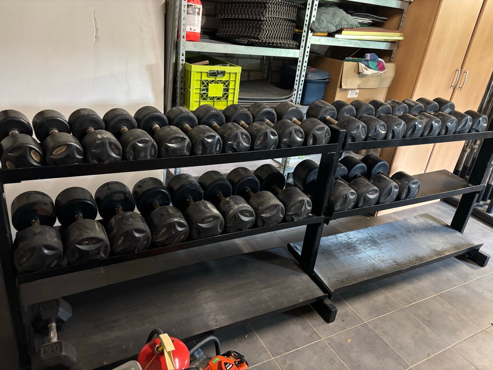 Lifemaxx Dumbbells Set 12 t/m 30 kg (excl. rek)
