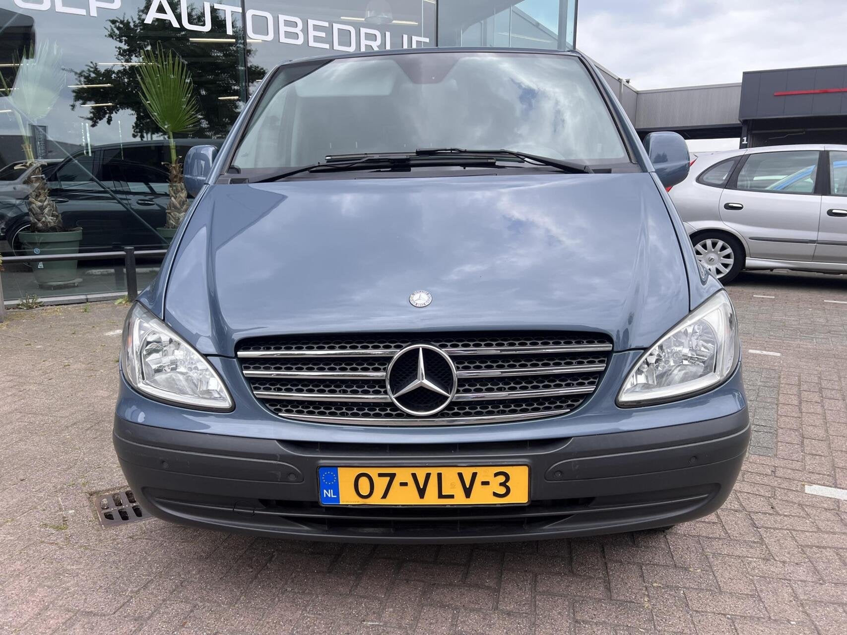 Mercedes Vito Bestel 115 CDI 320 Lang Automaat Rolstoel NAP, Auto's, Gebruikt, Zwart, 4 cilinders, Blauw